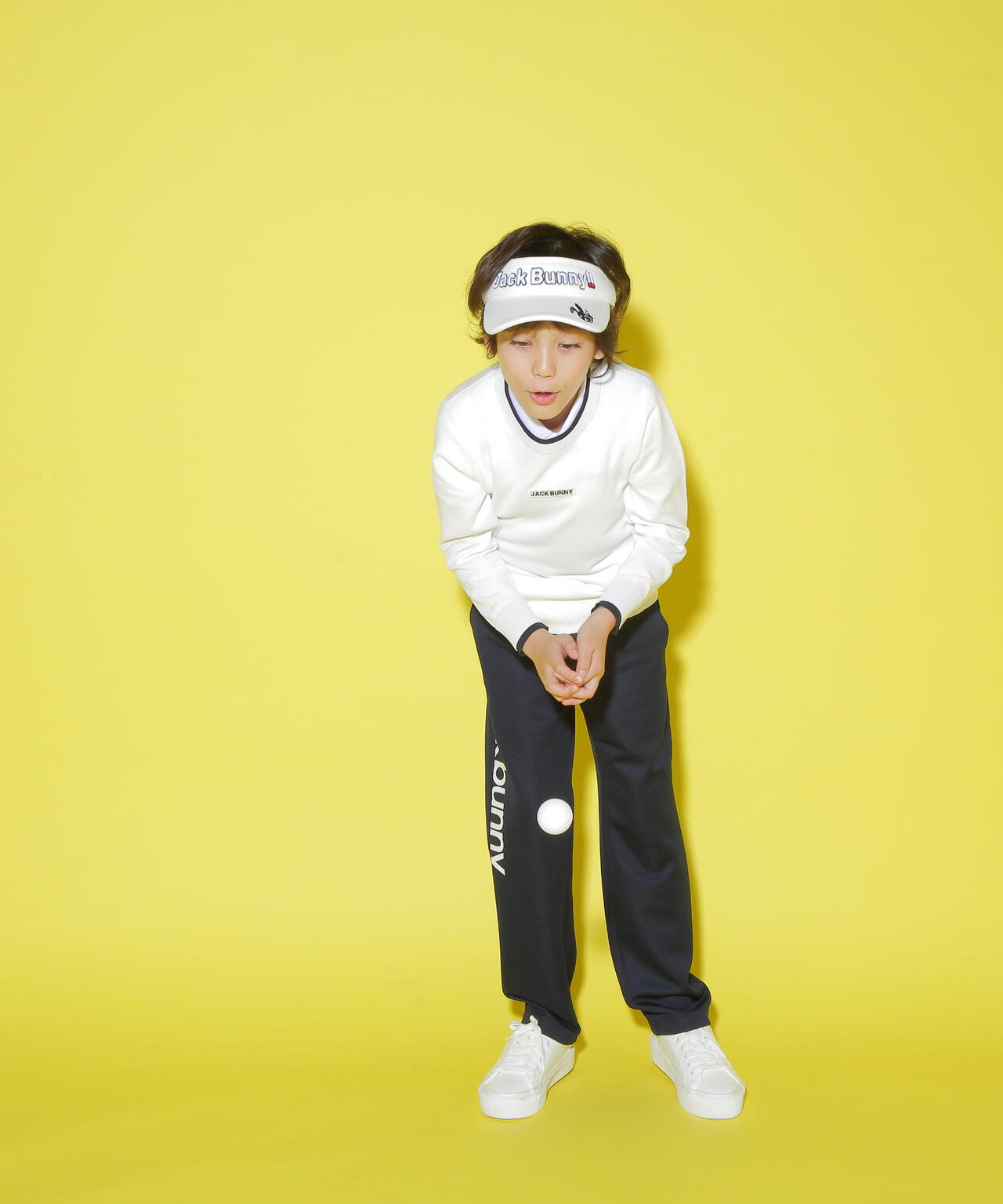 16Gクルーネックニットプルオーバー (ジュニア)