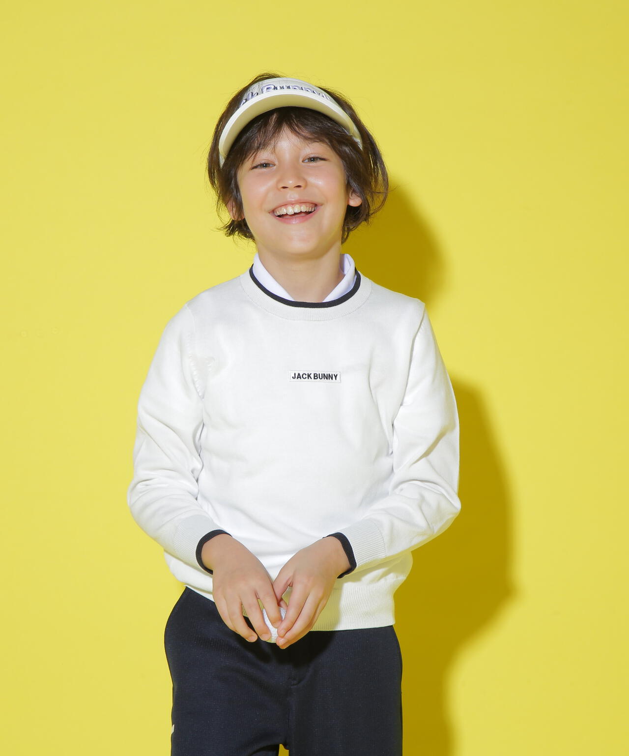 16Gクルーネックニットプルオーバー (ジュニア)