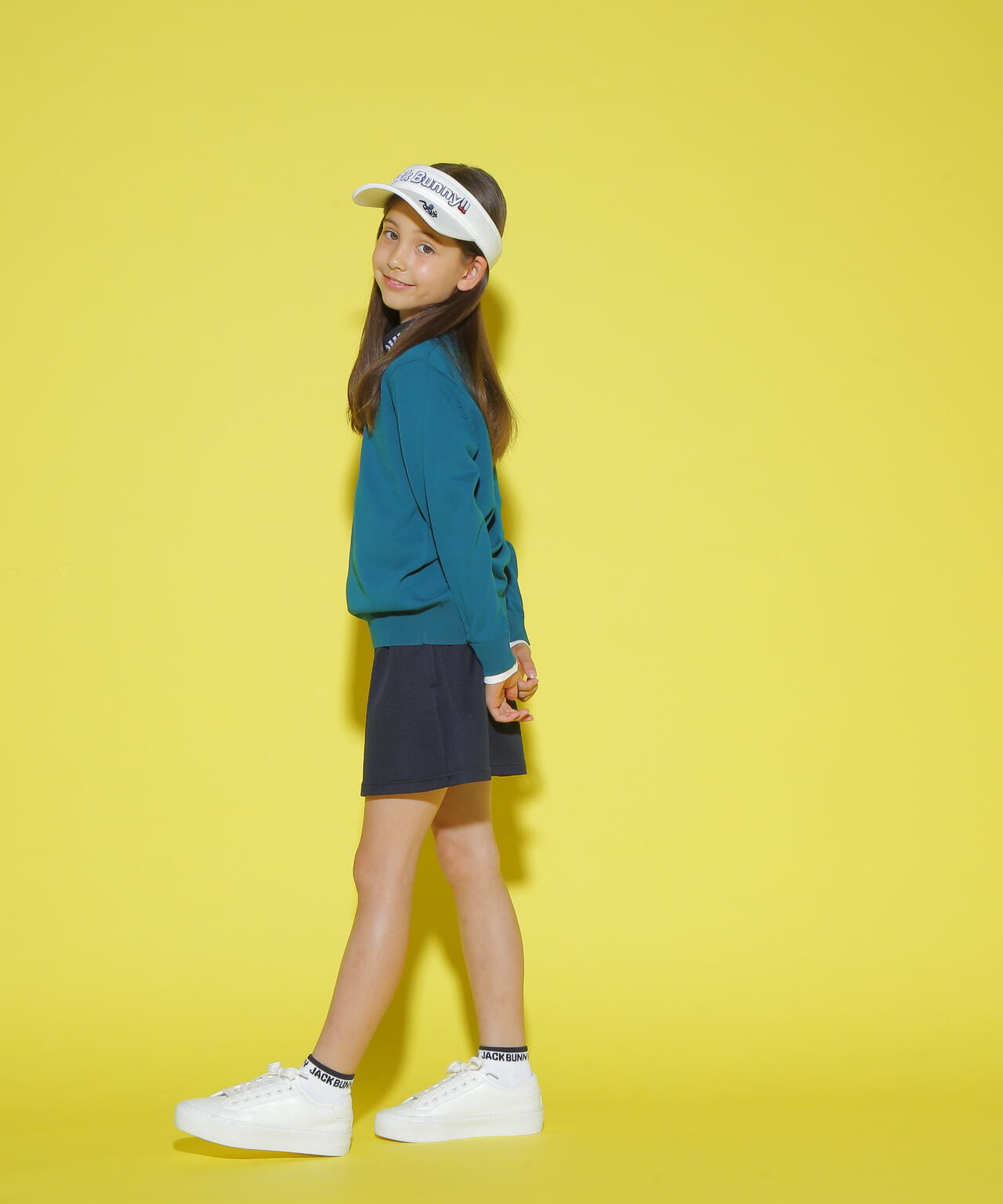 16Gクルーネックニットプルオーバー (ジュニア)