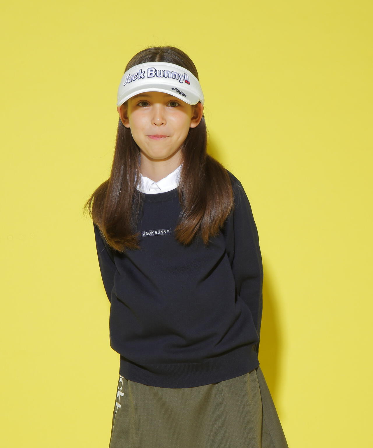 16Gクルーネックニットプルオーバー (ジュニア)