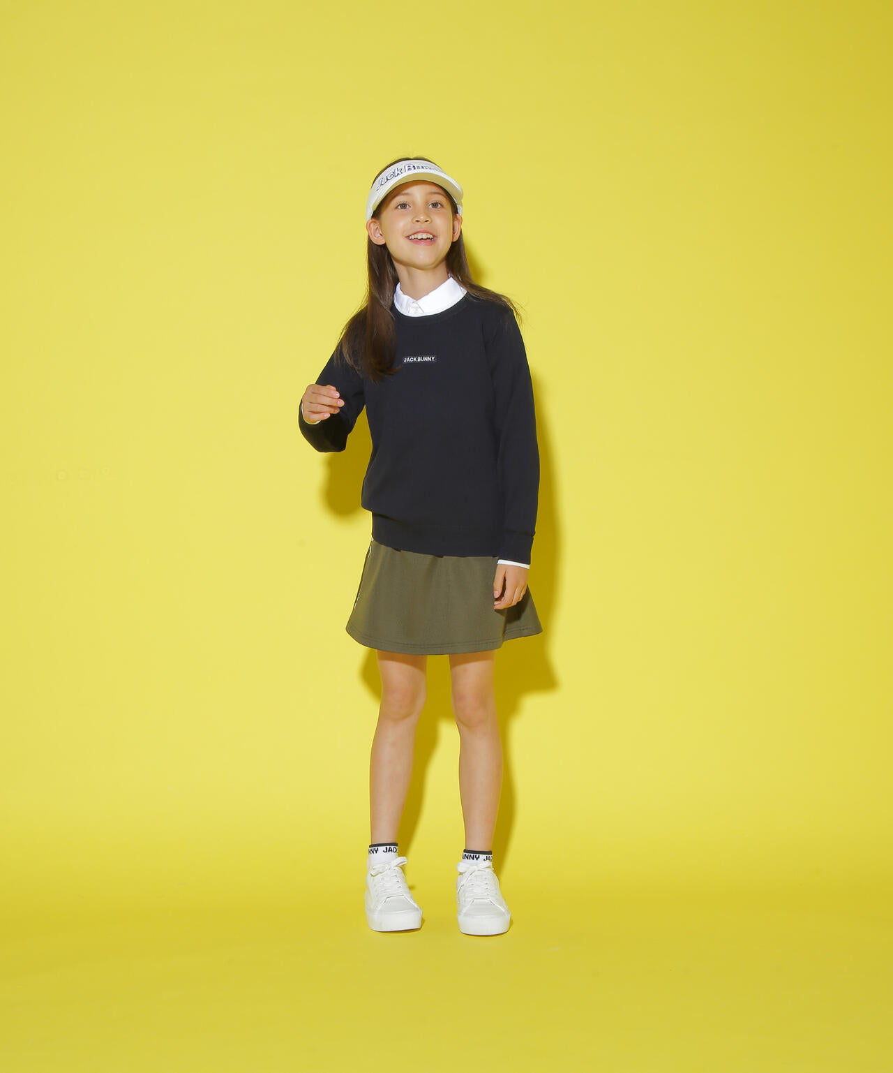 16Gクルーネックニットプルオーバー (ジュニア)