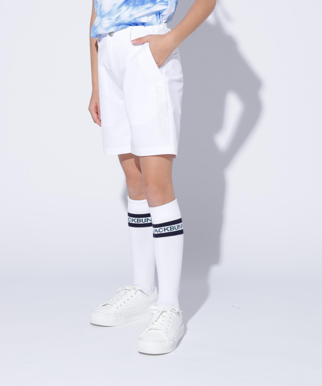 ストレッチダブルクロス ショートパンツ (ジュニア)