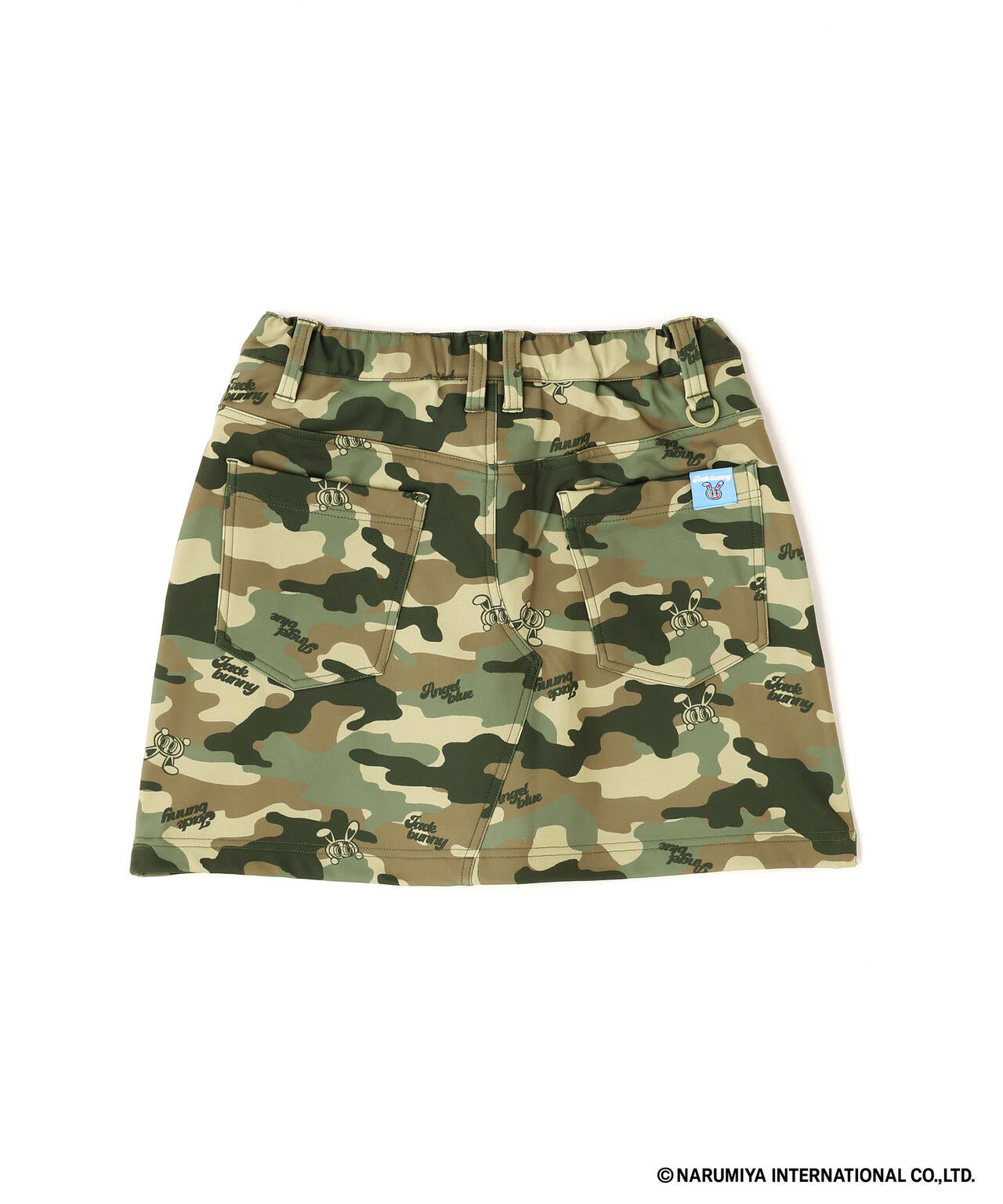 【一部店舗&公式オンライン限定】エンジェルブルーコラボカモフラ柄スカート (ジュニア)