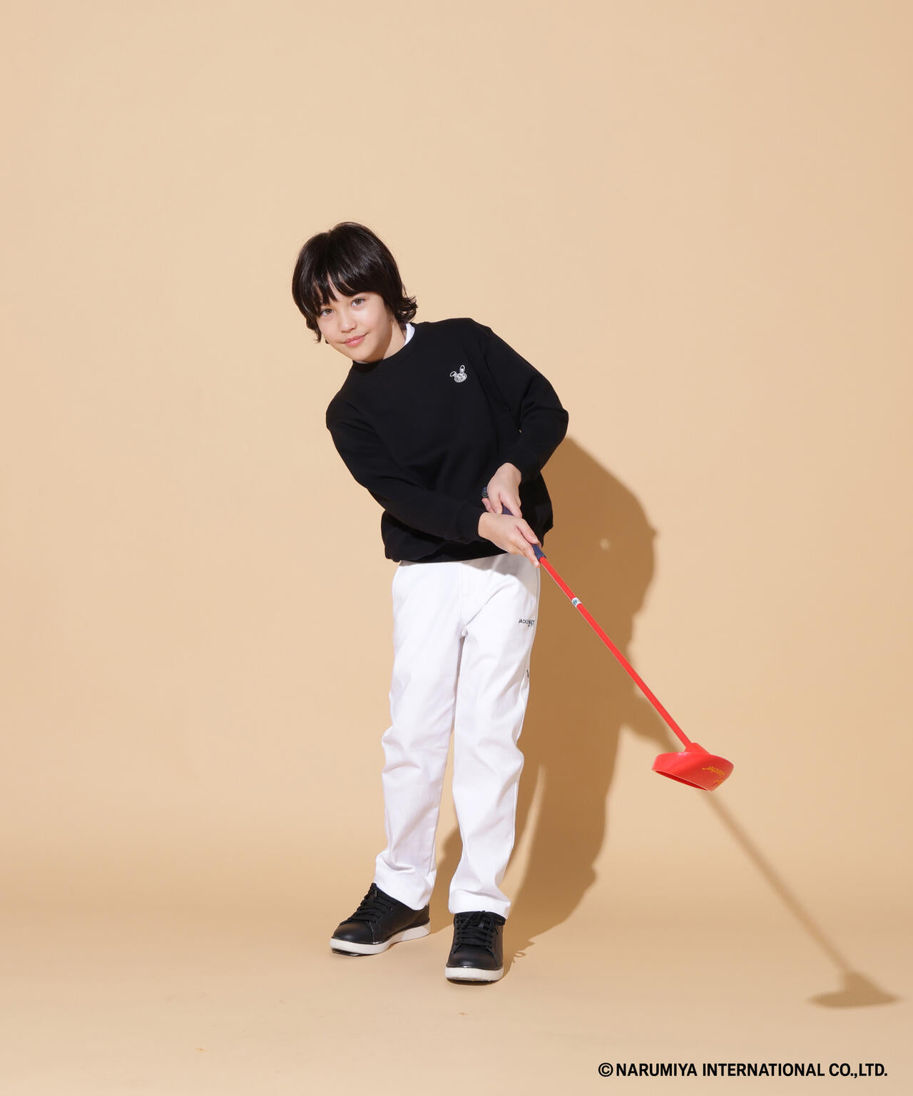 【一部店舗&公式オンライン限定】エンジェルブルーコラボ裏毛スウェットクルーネックプルオーバー (ジュニア)