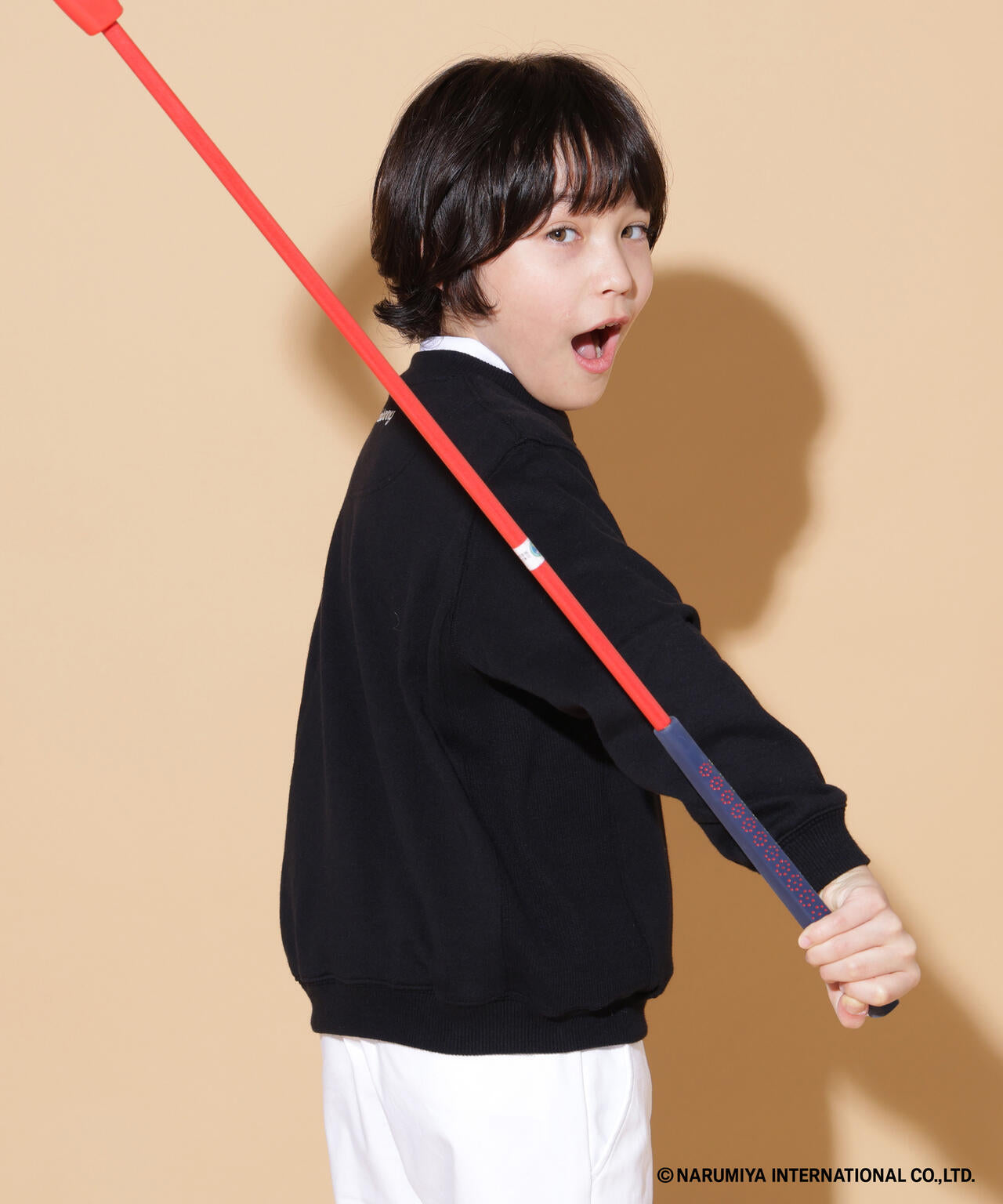 【一部店舗&公式オンライン限定】エンジェルブルーコラボ裏毛スウェットクルーネックプルオーバー (ジュニア)