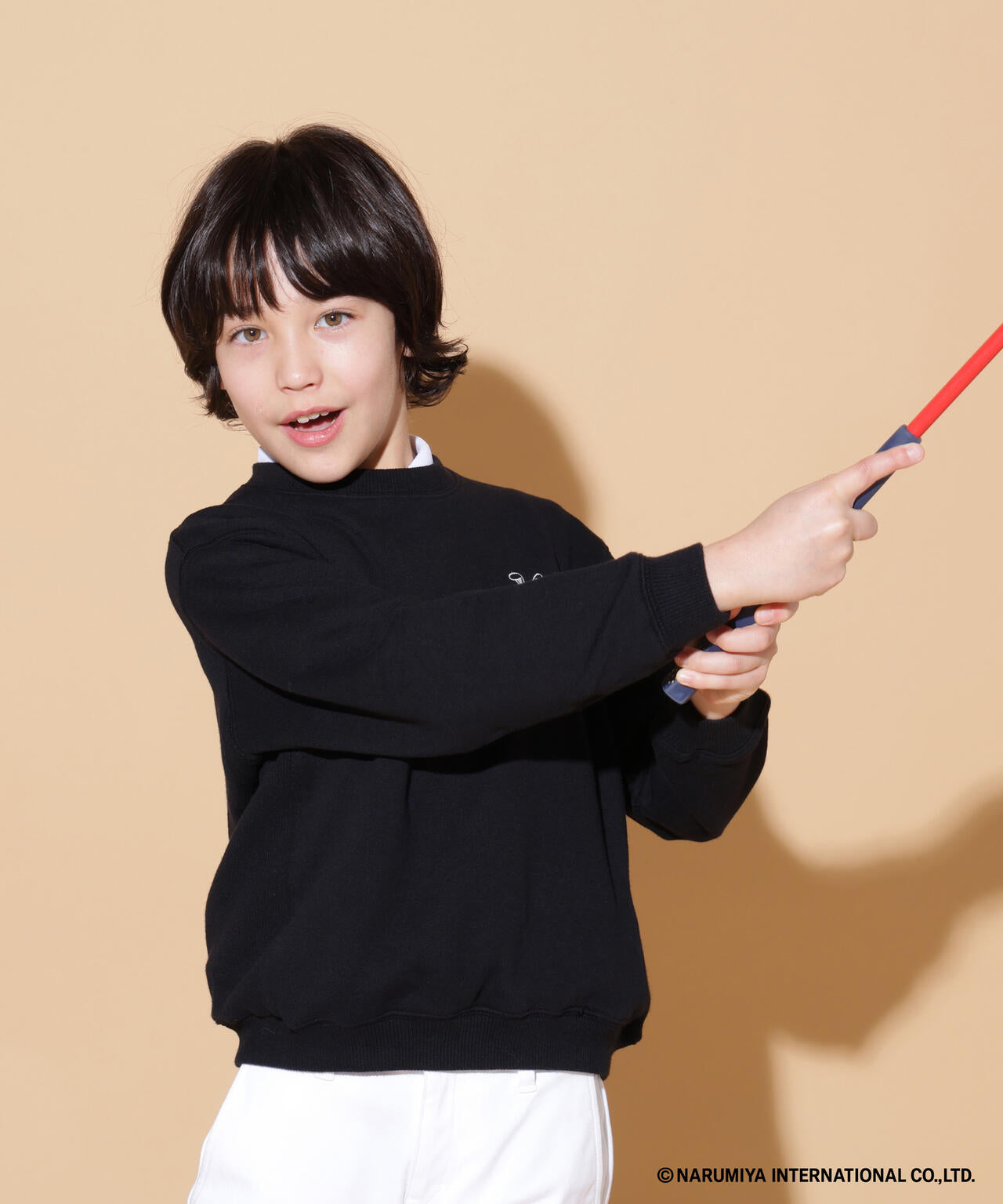 【一部店舗&公式オンライン限定】エンジェルブルーコラボ裏毛スウェットクルーネックプルオーバー (ジュニア)