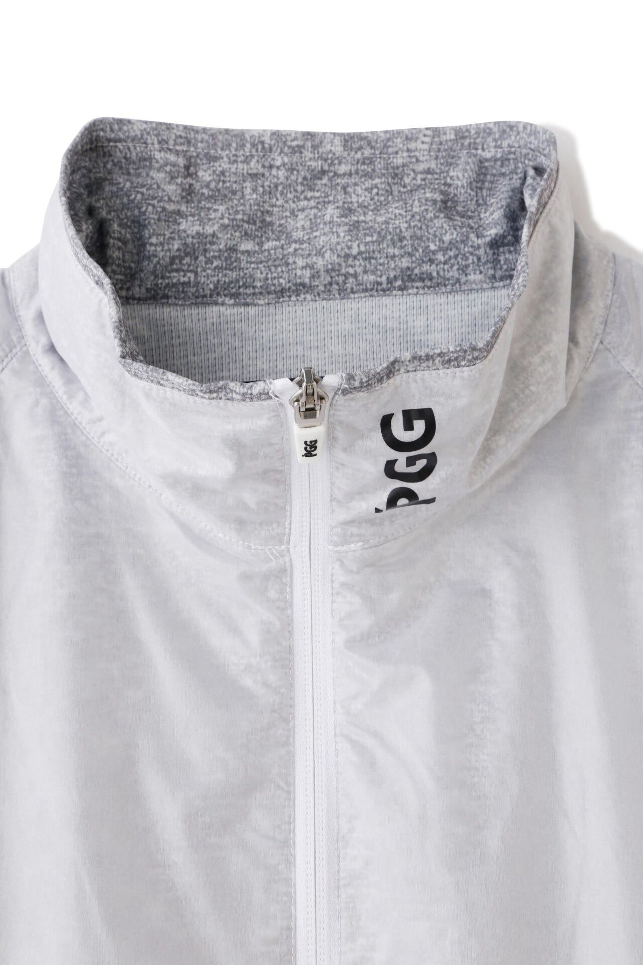 【PGG】PERTEX DIAMOND FUSE スタンドブルゾン <杢グレー> (MENS)