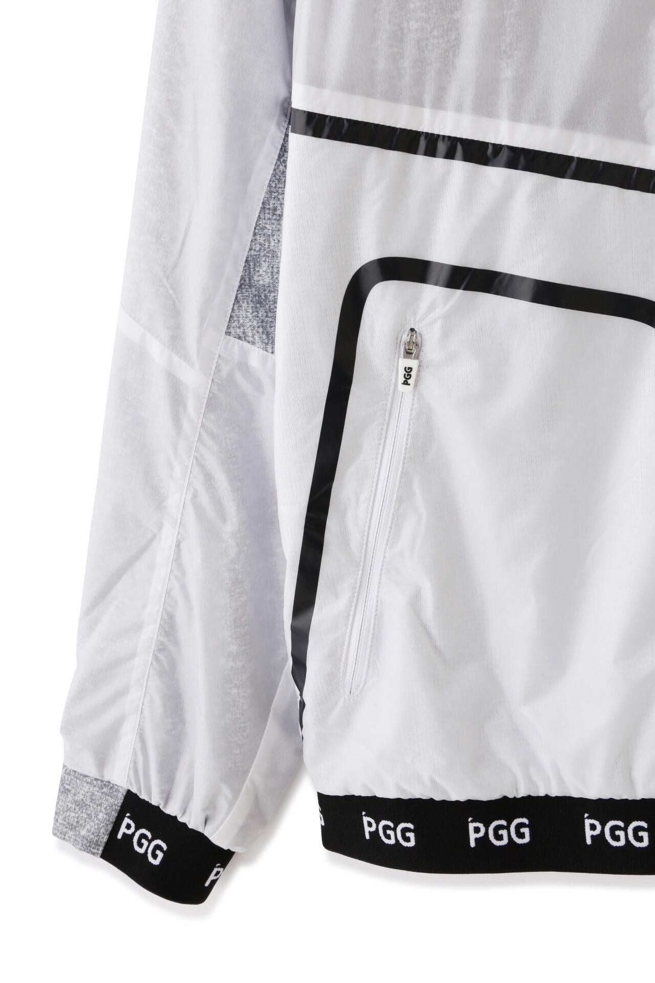 【PGG】PERTEX DIAMOND FUSE スタンドブルゾン <杢グレー> (MENS)