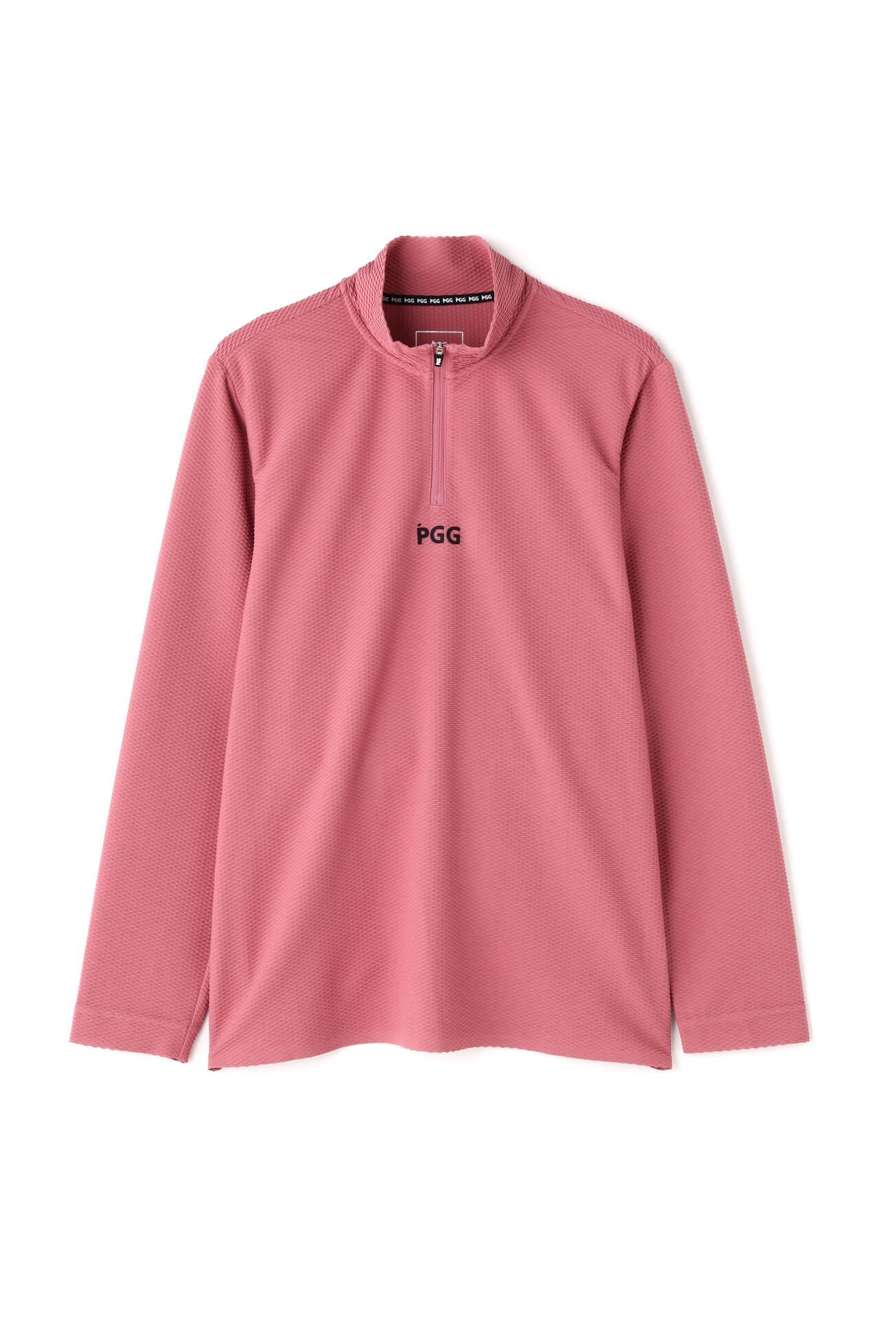 【PGG】デルタ 長袖ハーフジップカットソー (MENS)