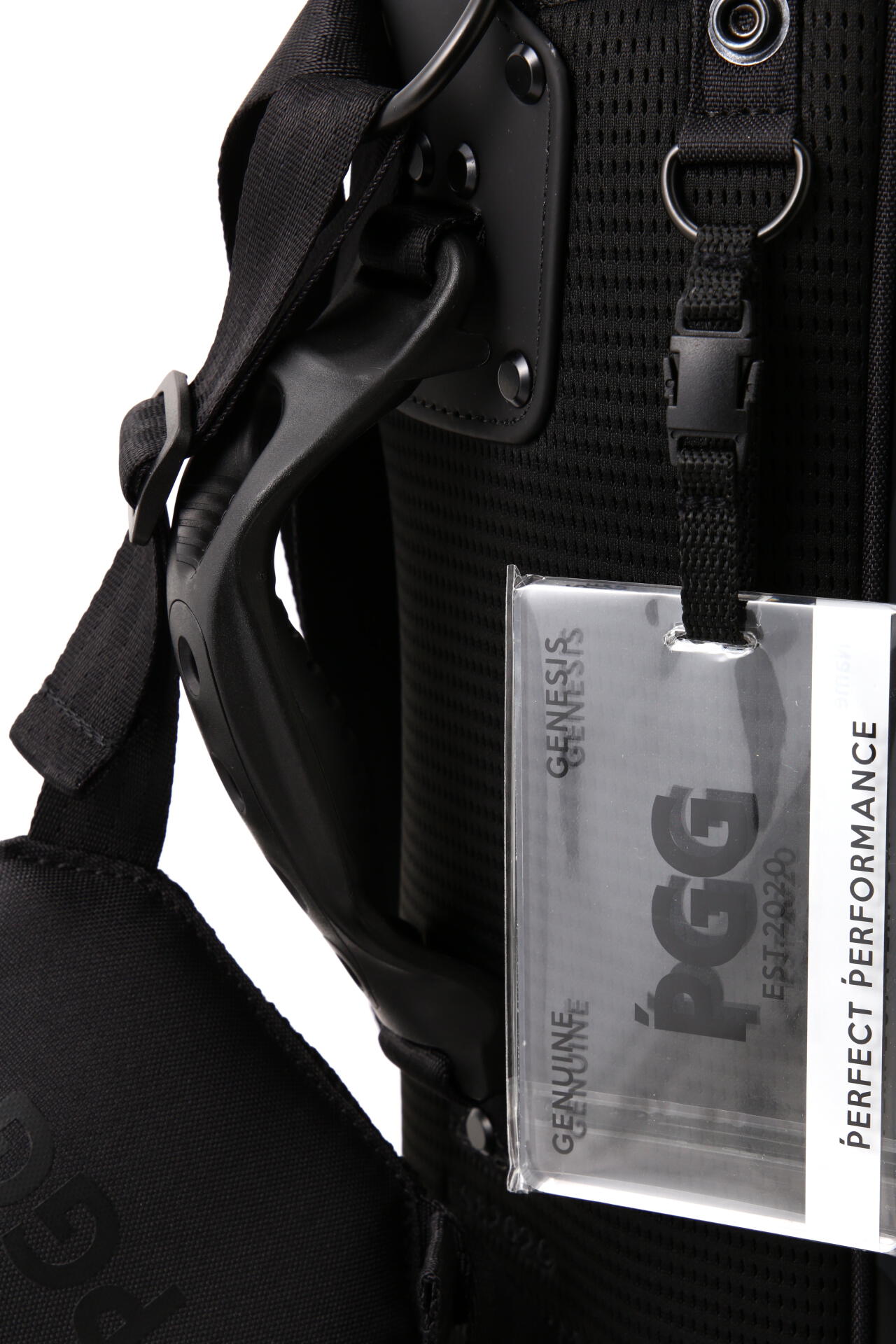 【PGG】SPECIAL EDITION3 ポリオックス×メッシュ スタンド式キャディバッグ (46インチ対応) (UNISEX)