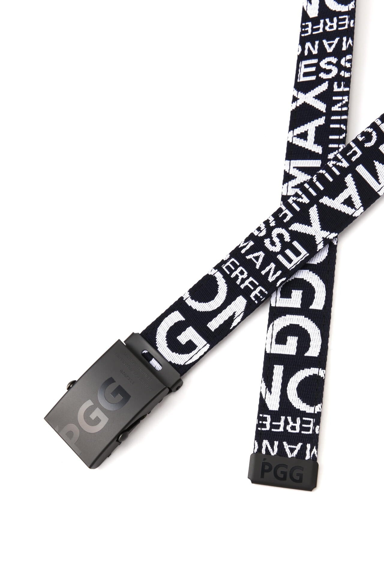 【PGG】ロゴテープベルト <ロゴ総柄> (UNISEX)