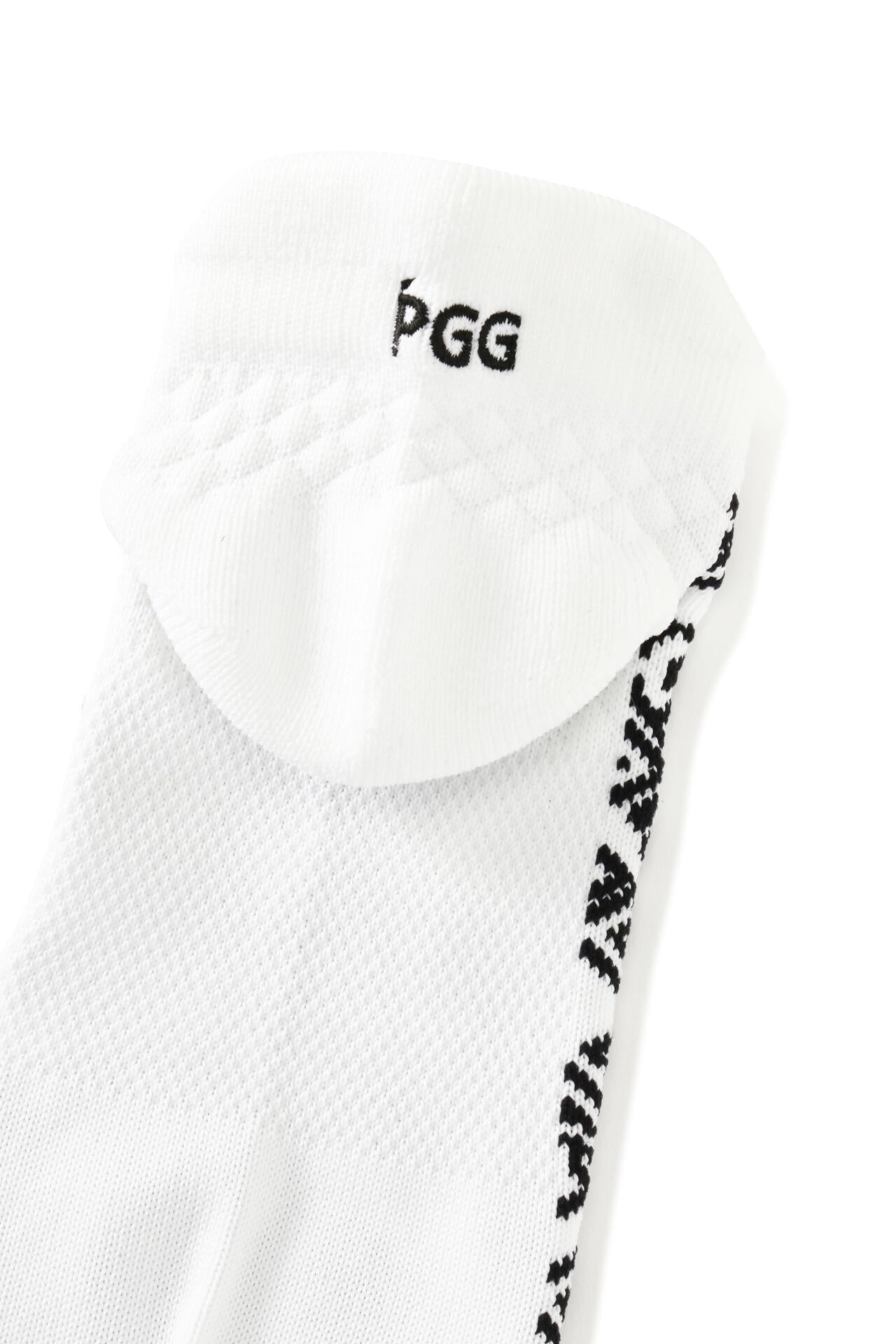 【PGG】カルキュロエコ アンクルソックス <ロゴ総柄> (MENS)