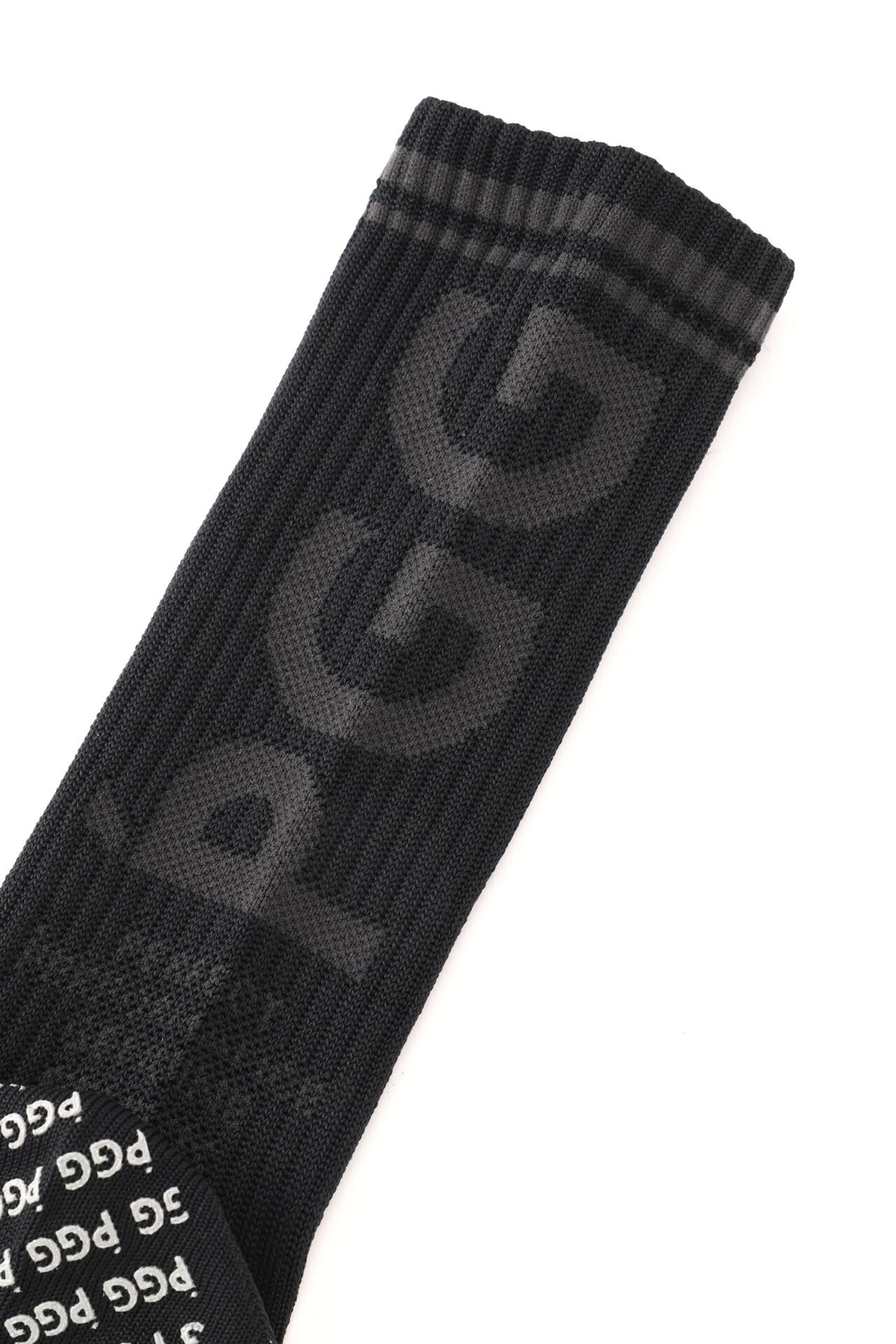 【PGG】SPECIAL EDITION カルキュロエコ ミドルソックス <オールブラック> (LADIES)