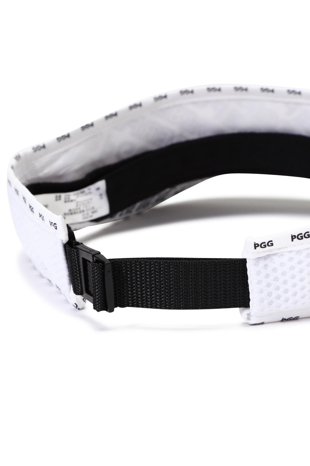 【PGG】SUNWELLバイザー <マーブル・ロゴ総柄> (UNISEX)