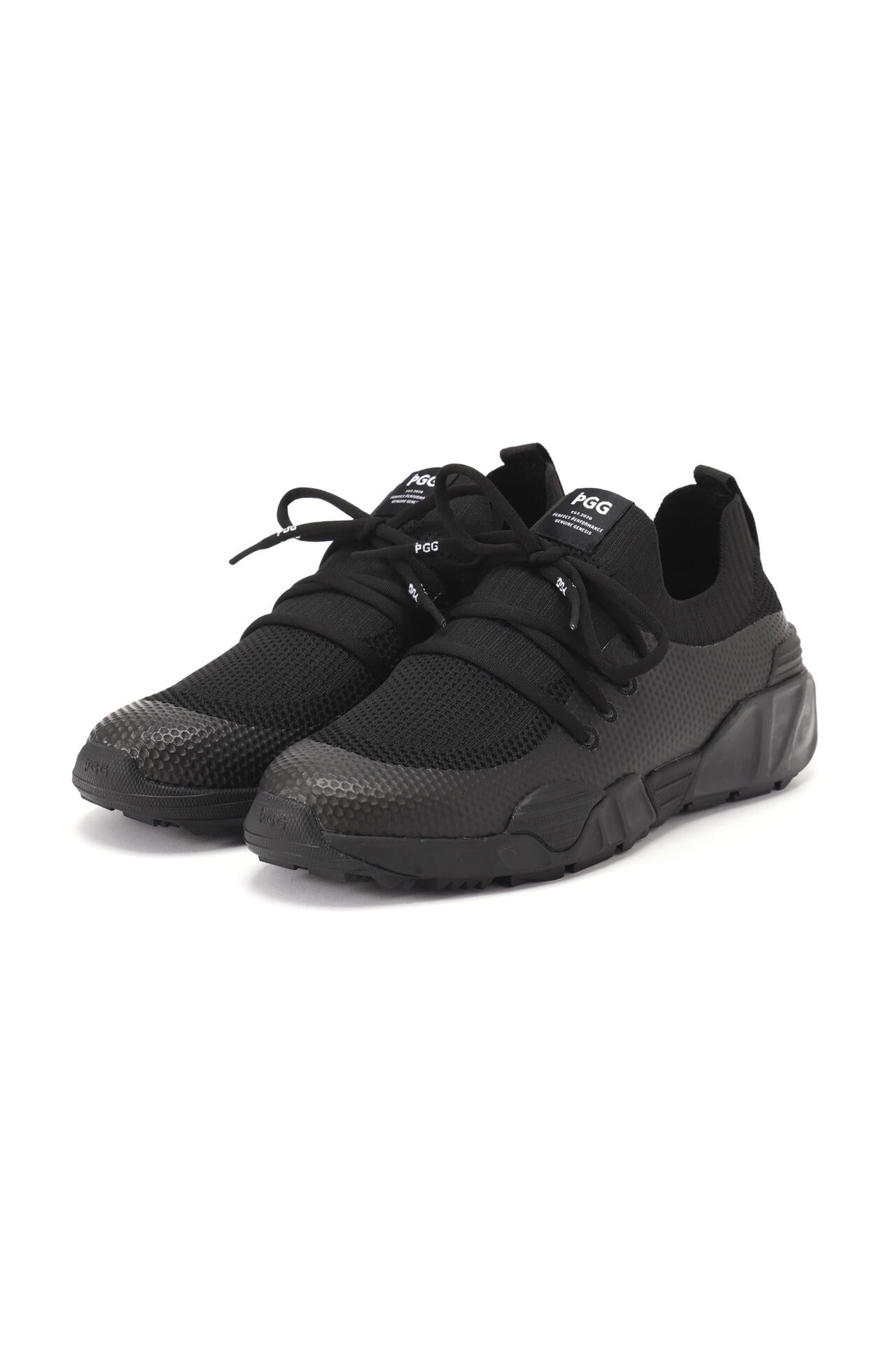 【PGG】SPECIAL EDITION スパイクレス シューズ <オールブラック> (MENS)