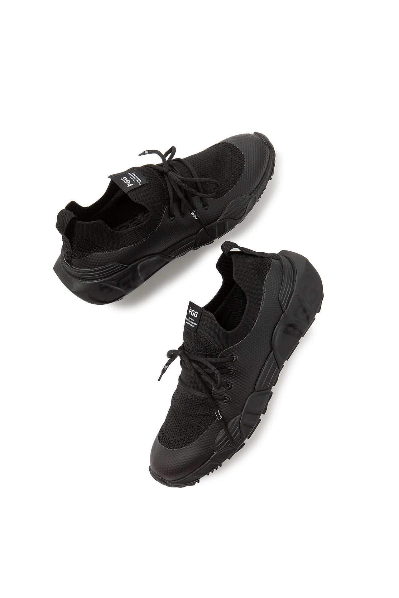 【PGG】SPECIAL EDITION スパイクレス シューズ <オールブラック> (MENS)