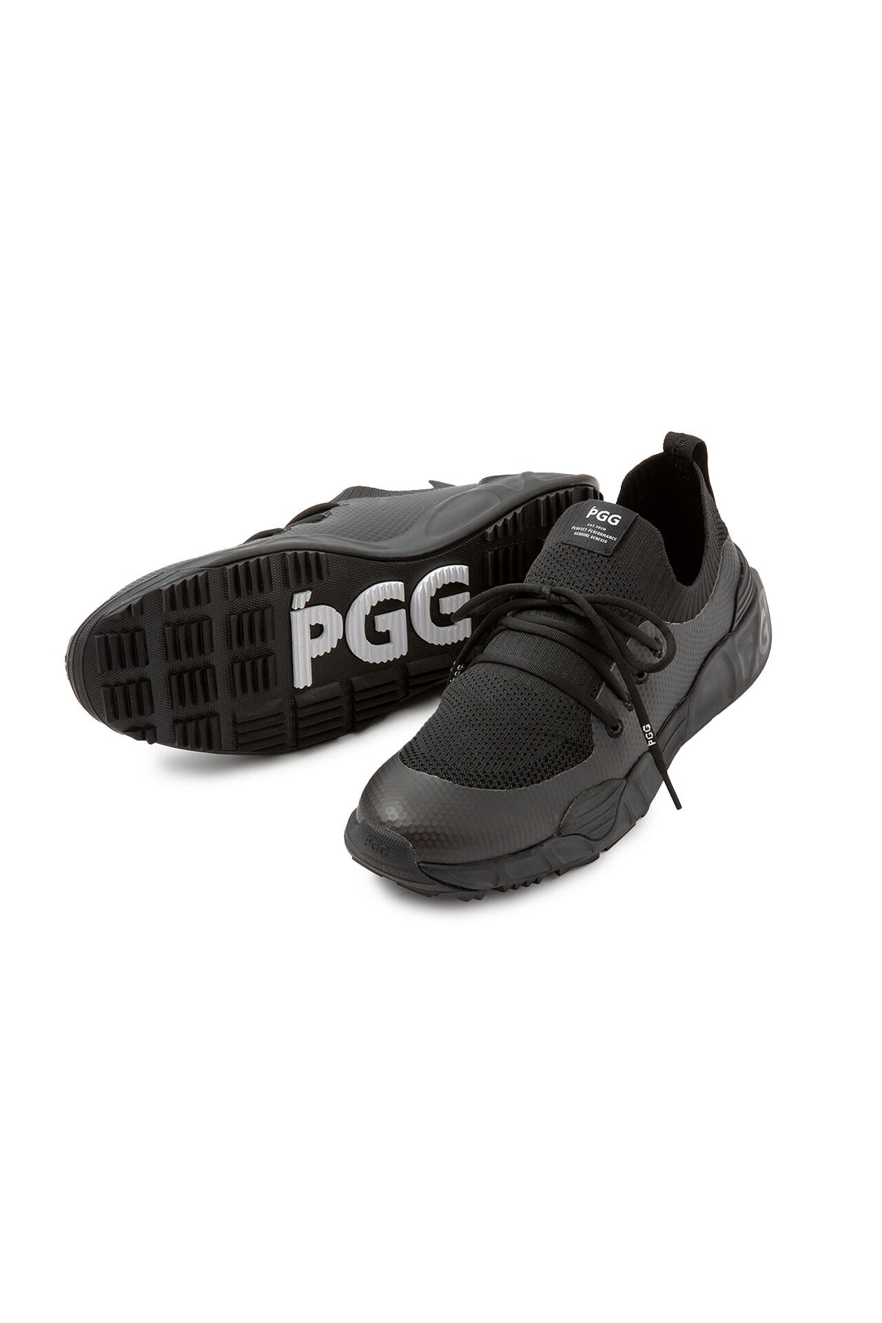 【PGG】SPECIAL EDITION スパイクレス シューズ <オールブラック> (MENS)