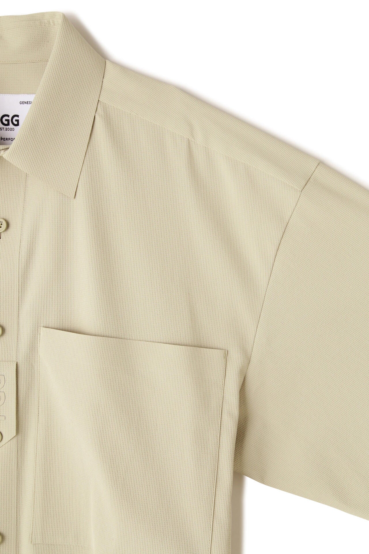 【PGG】ポリエステルドビーストレッチ シャツ (MENS)