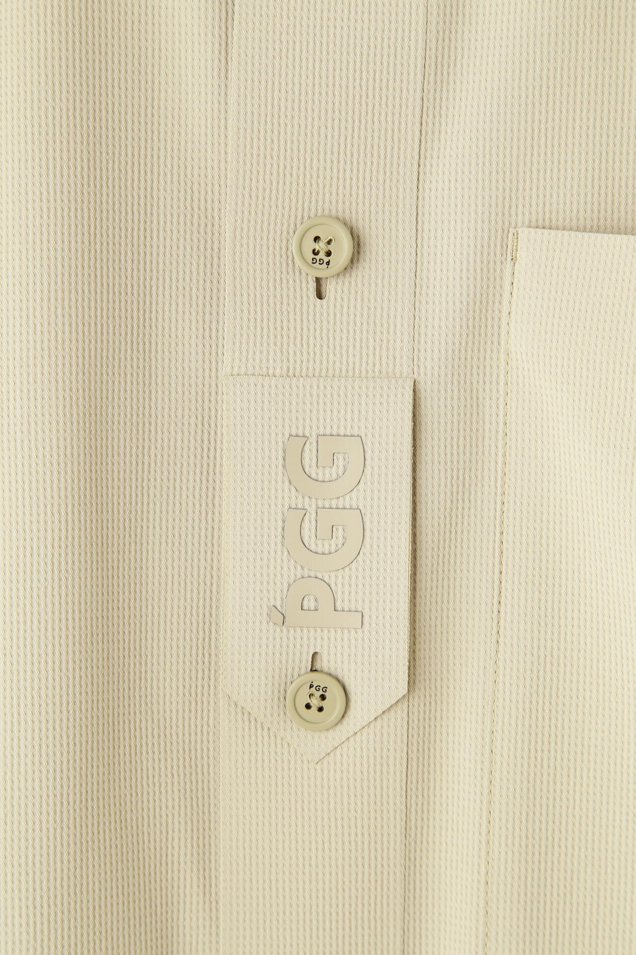 【PGG】ポリエステルドビーストレッチ シャツ (MENS)