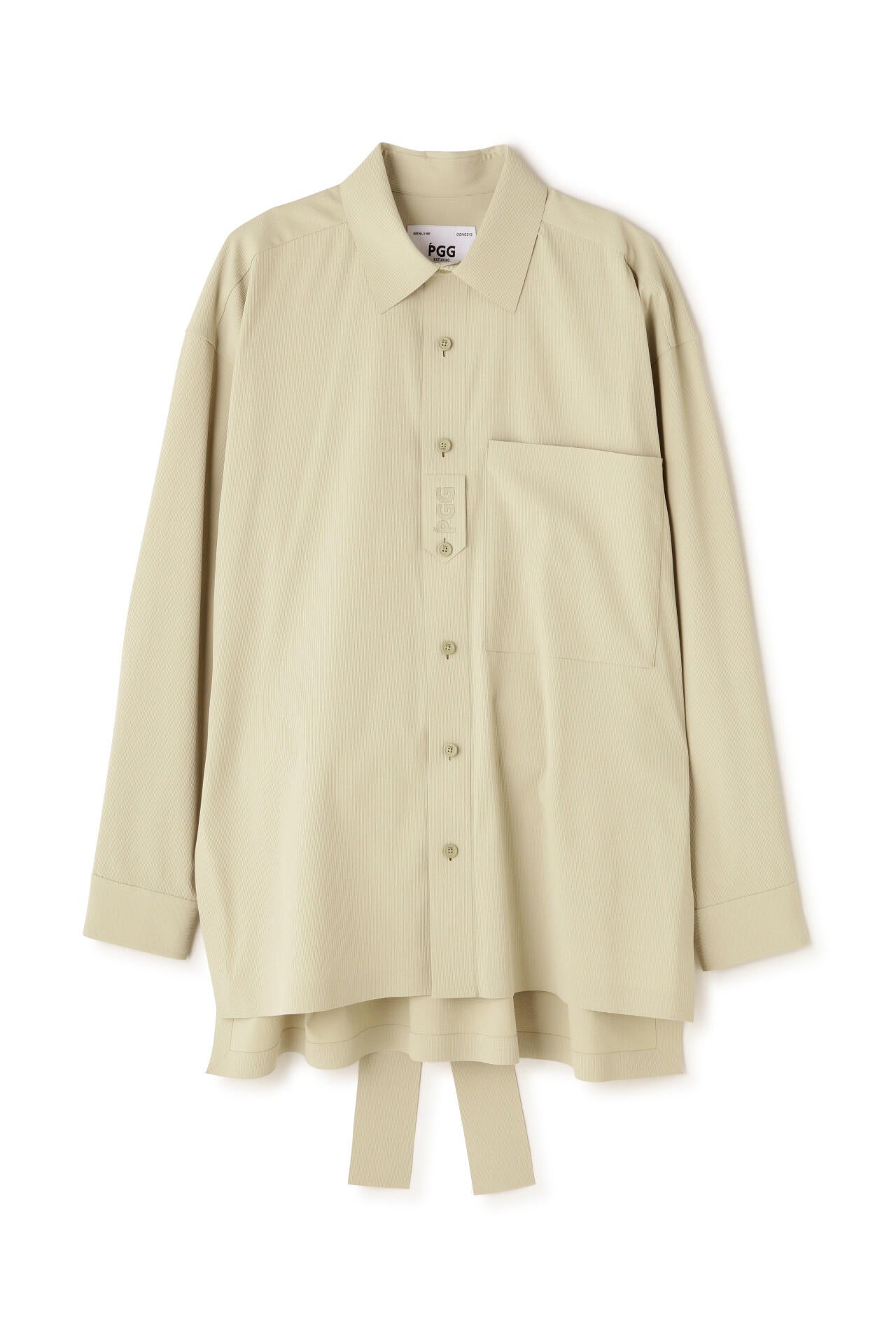 【PGG】ポリエステルドビーストレッチ シャツ (MENS)