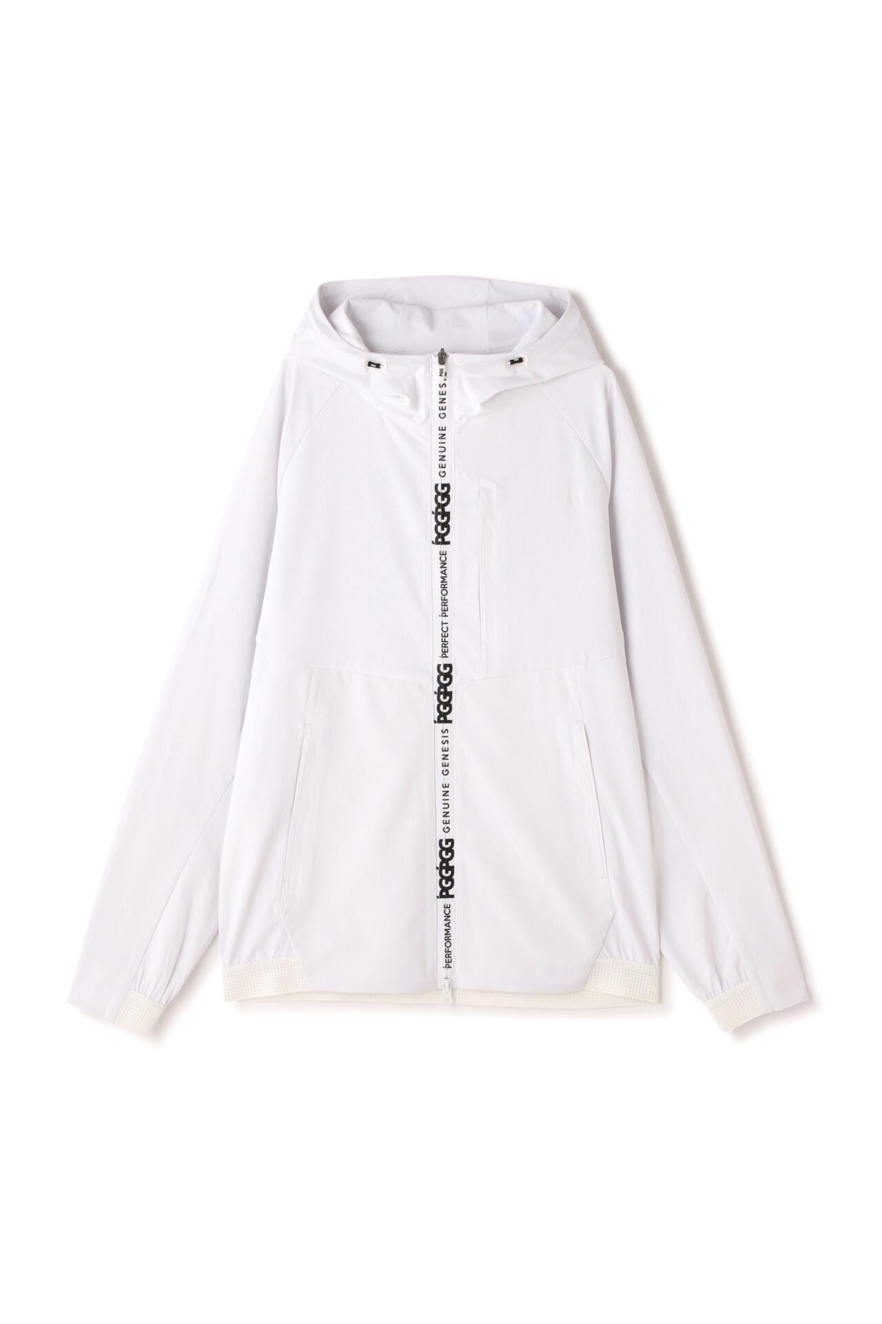 【PGG】ミニワッフル2WAYストレッチ フーディブルゾン (MENS)