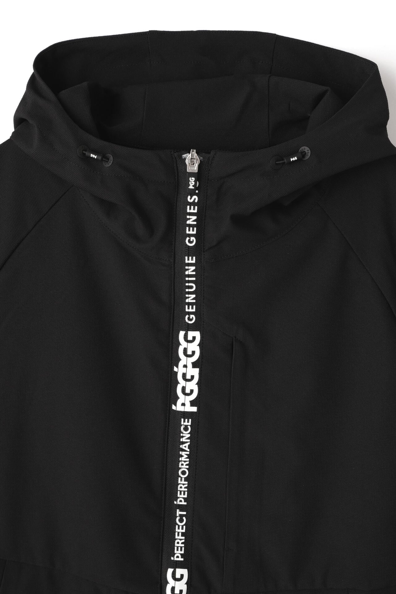 【PGG】ミニワッフル2WAYストレッチ フーディブルゾン (MENS)