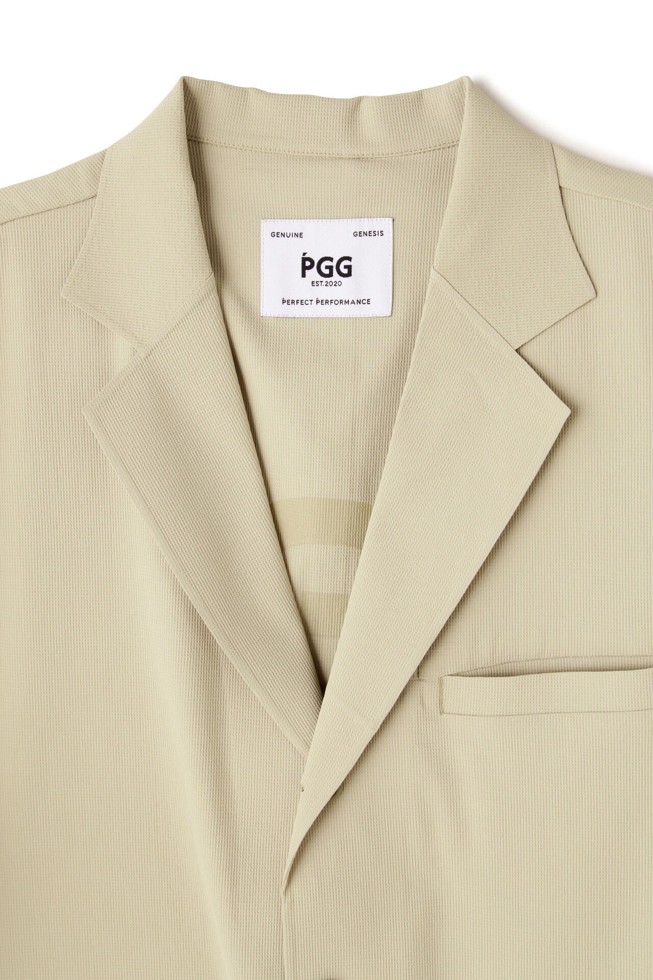 【PGG】ポリエステルドビーストレッチジャケット (MENS)