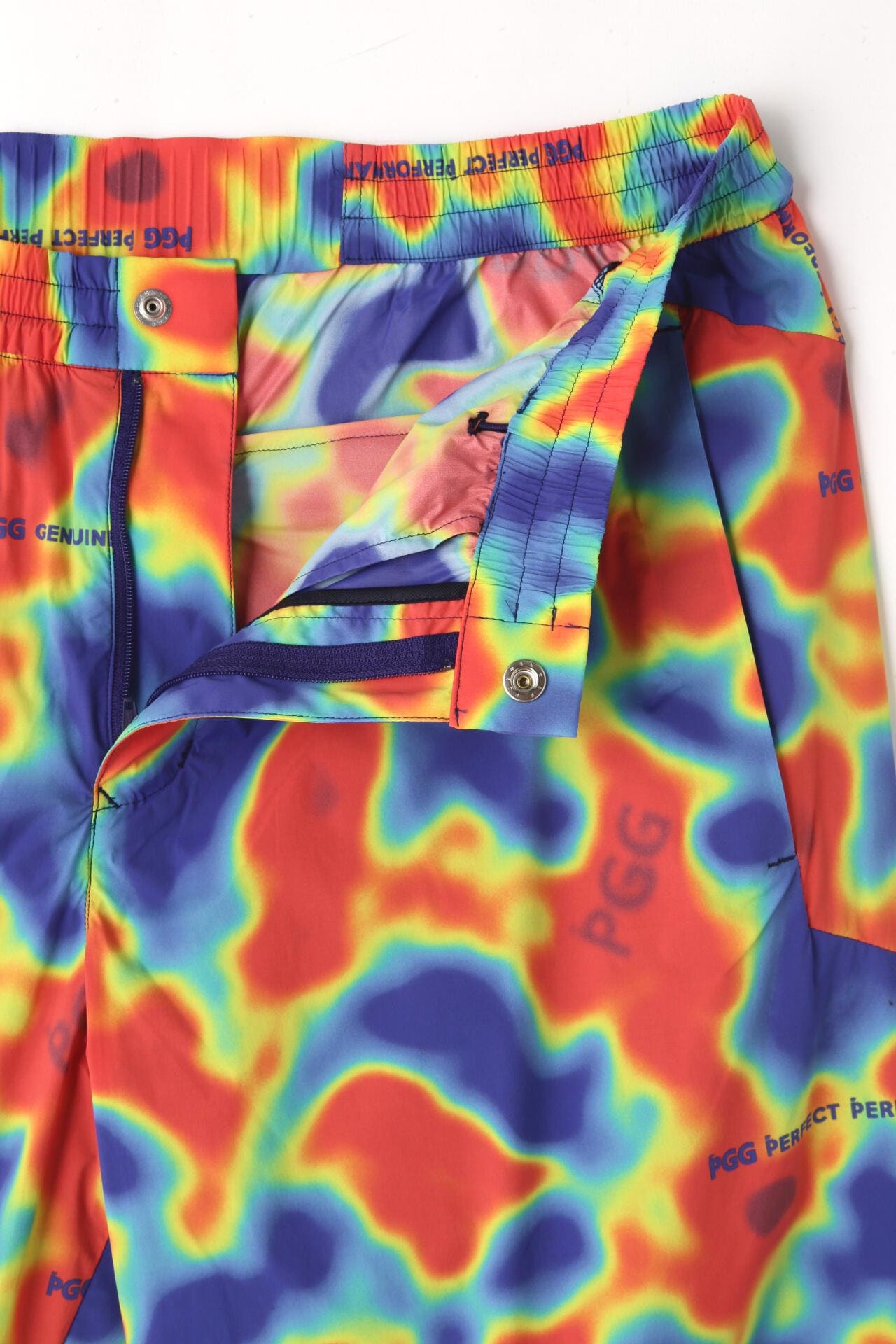【PGG】【GSIX】Nyストレッチタフタ表シレー パンツ <サーモグラフィ柄> (MENS)