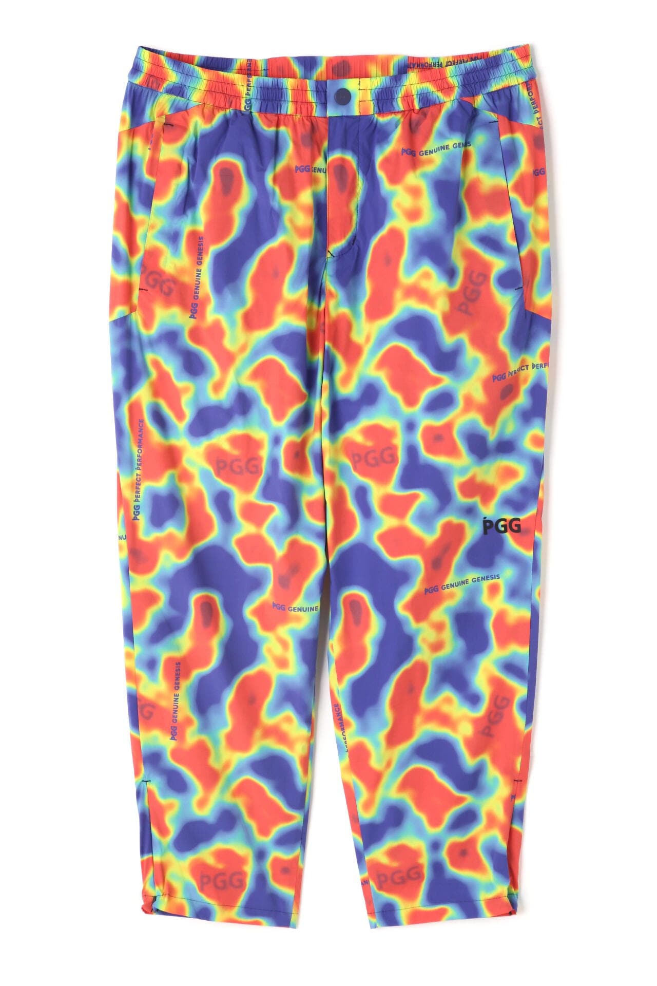 【PGG】【GSIX】Nyストレッチタフタ表シレー パンツ <サーモグラフィ柄> (MENS)