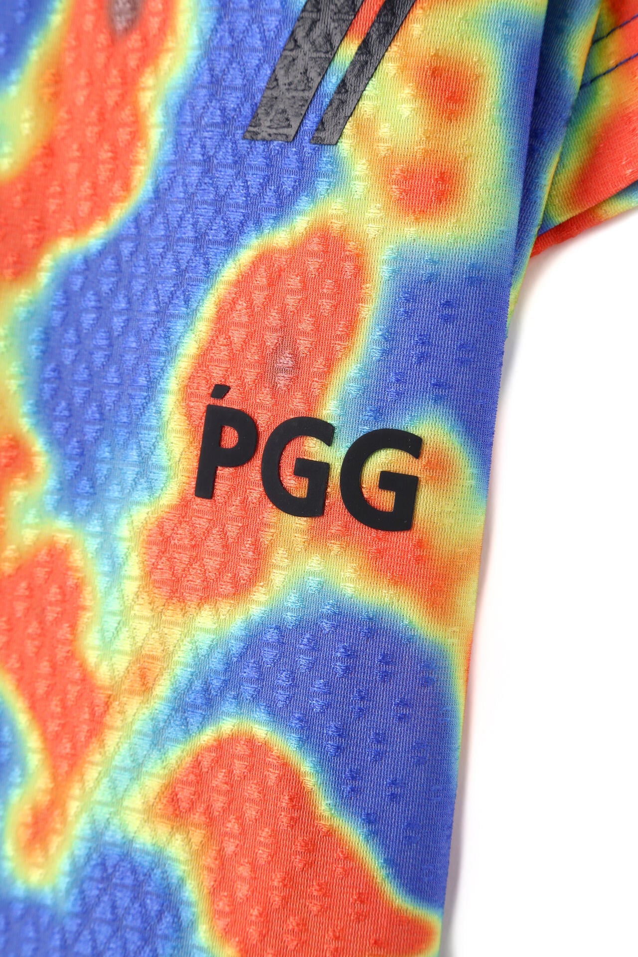 【PGG】【GSIX】トリコットジャガード ナイロンストレッチ半袖ポロシャツ <サーモグラフィ> (MENS)