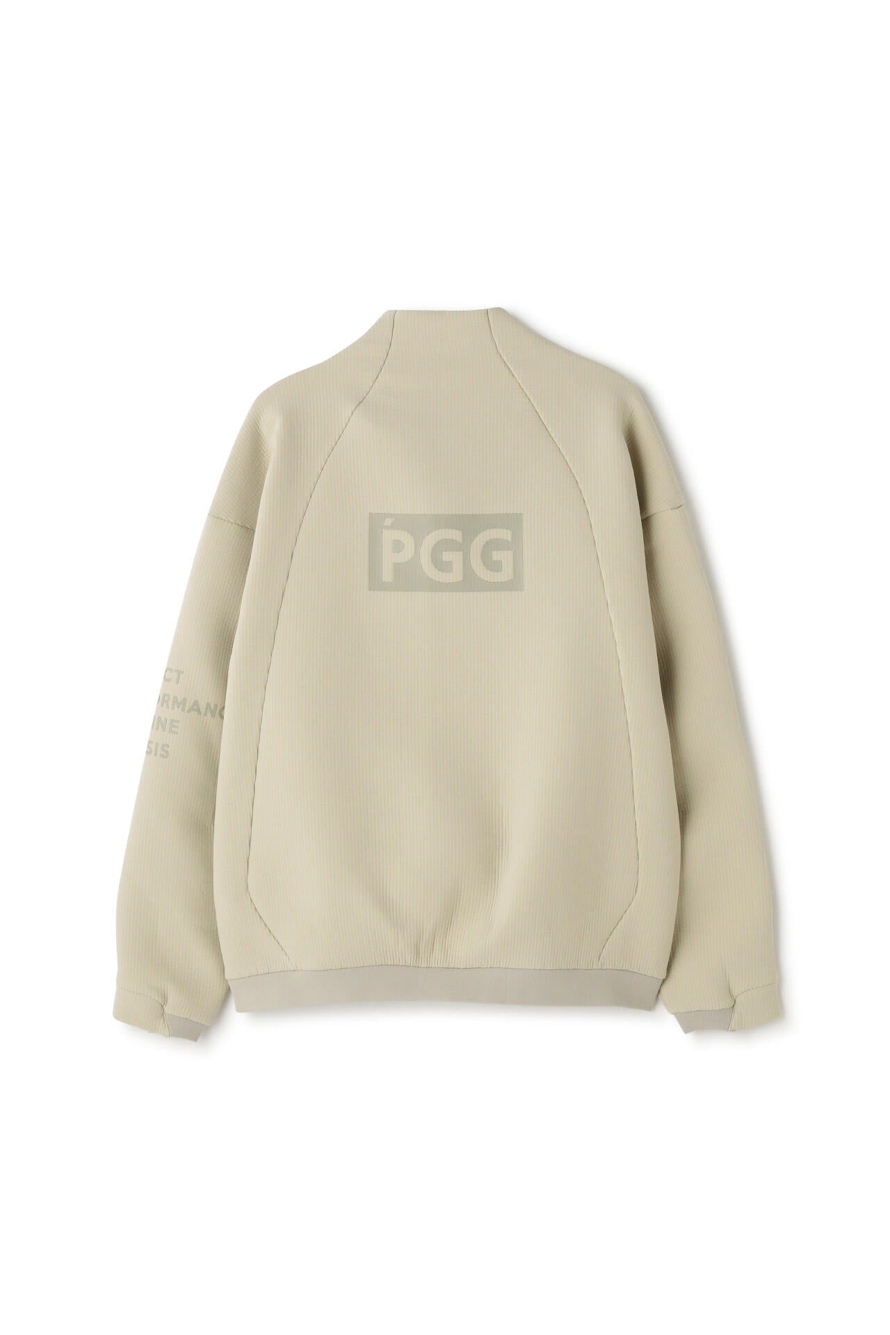【PGG】ポリエステルダンボール フルジップモックネックブルゾン (MENS)