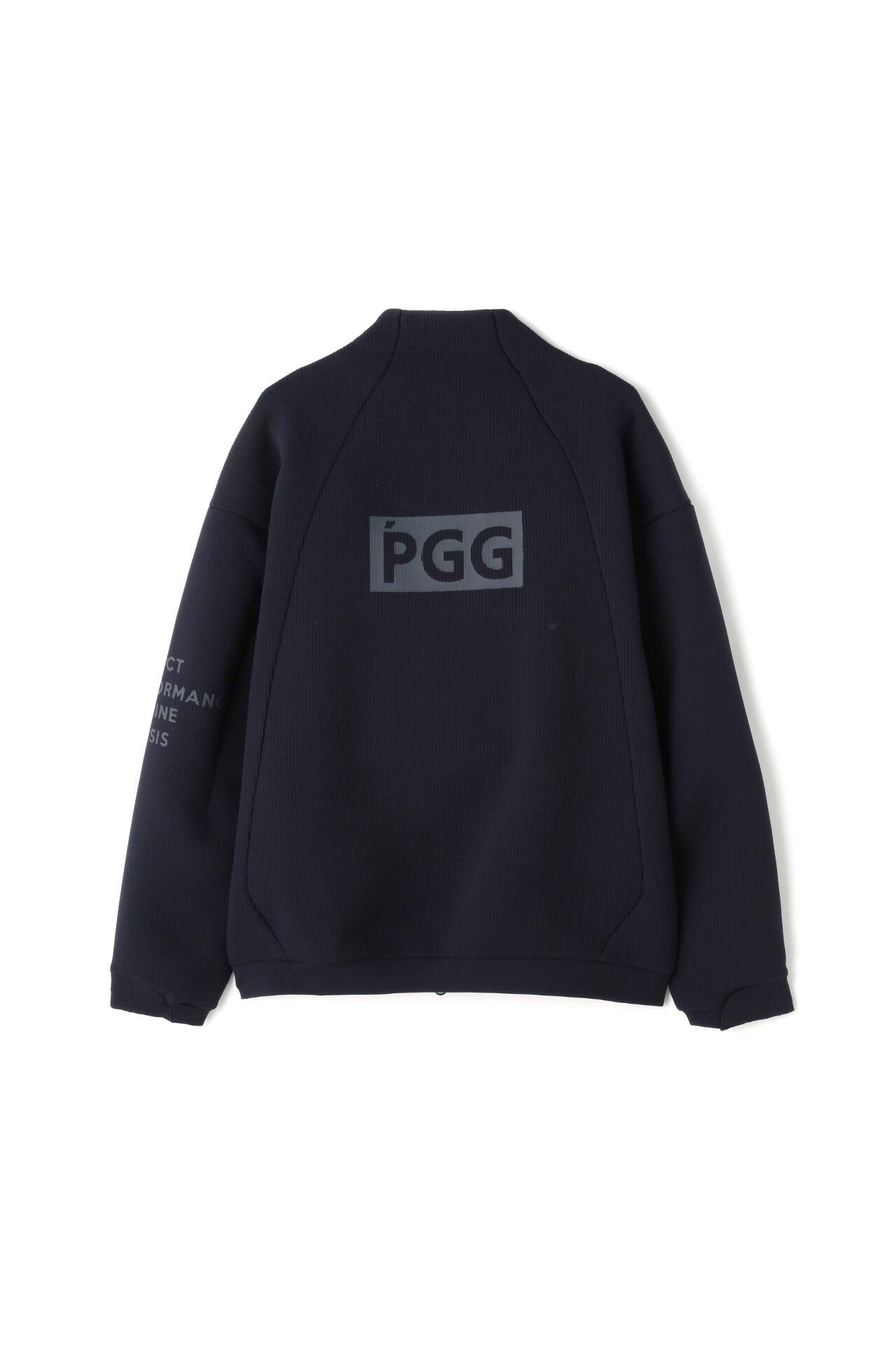 【PGG】ポリエステルダンボール フルジップモックネックブルゾン (MENS)
