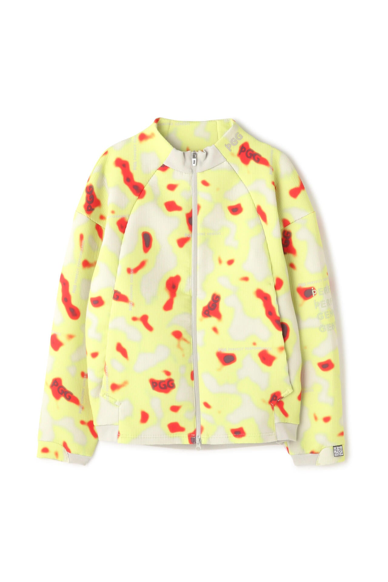 【PGG】ポリエステルダンボール フルジップモックネックブルゾン <サーモグラフィ> (MENS)