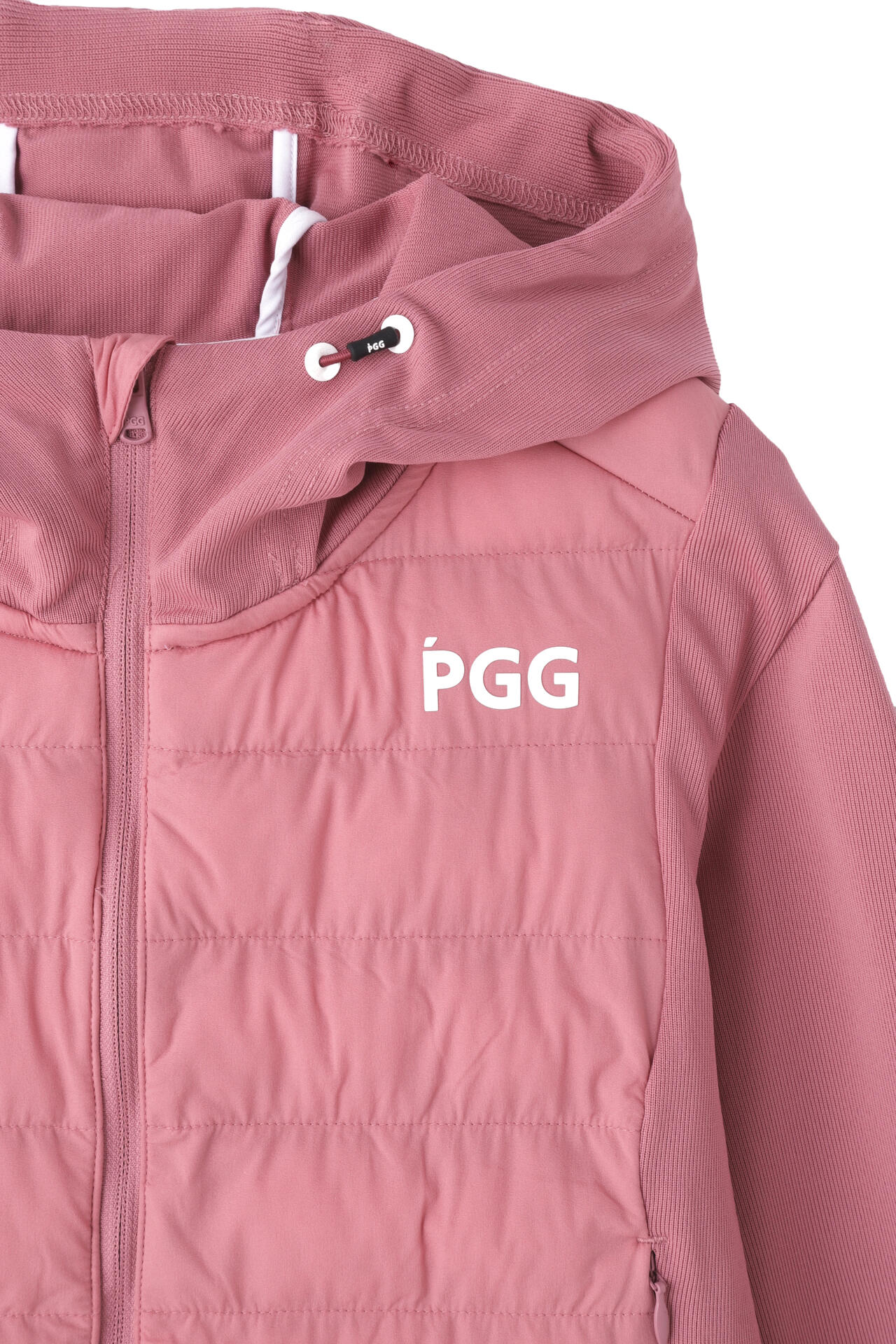 【PGG】アモッサ×ナイロンメカニカルストレッチタフタ フーディブルゾン (LADIES)