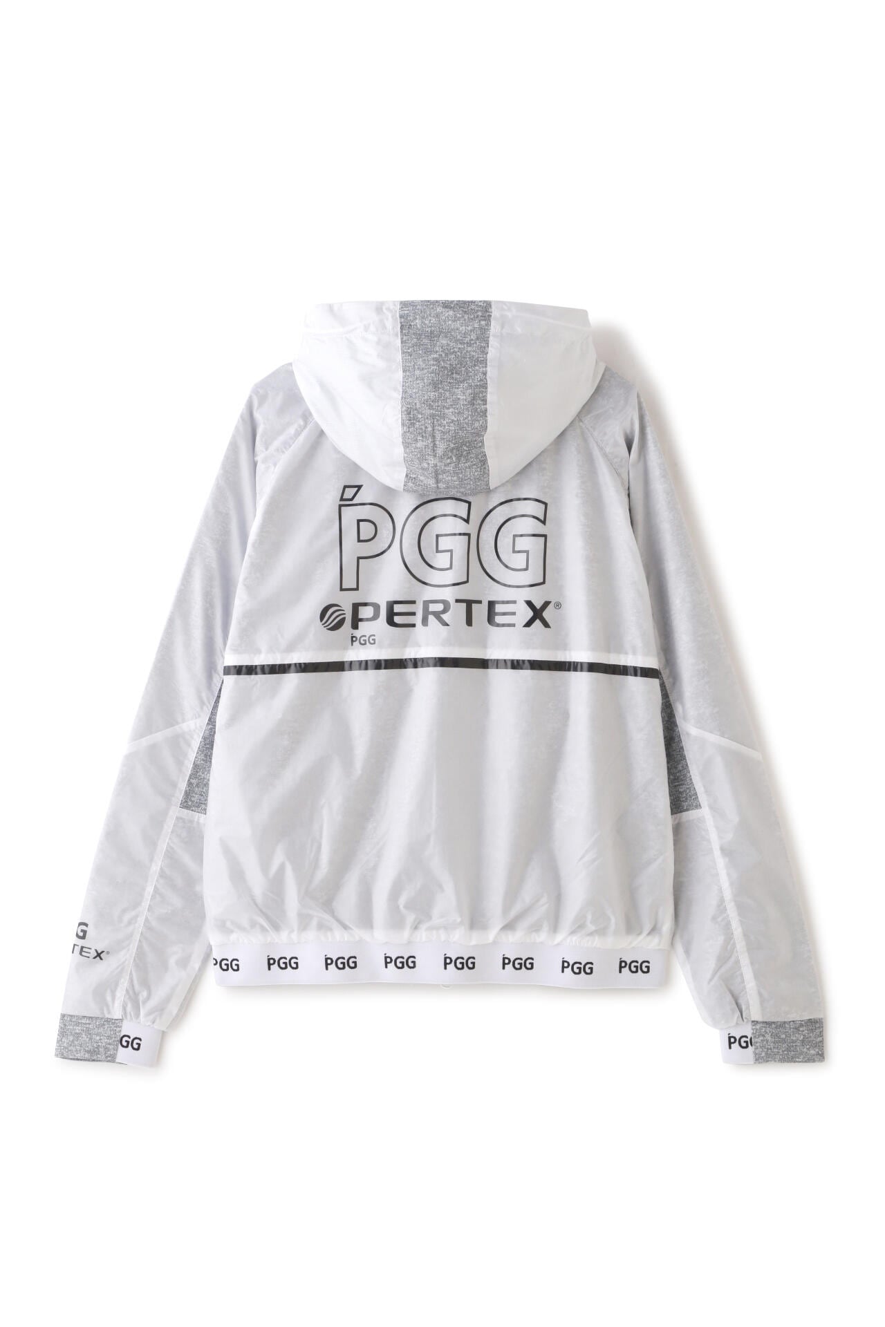 【PGG】PERTEX DIAMOND FUSE フーディブルゾン <杢グレー> (LADIES)