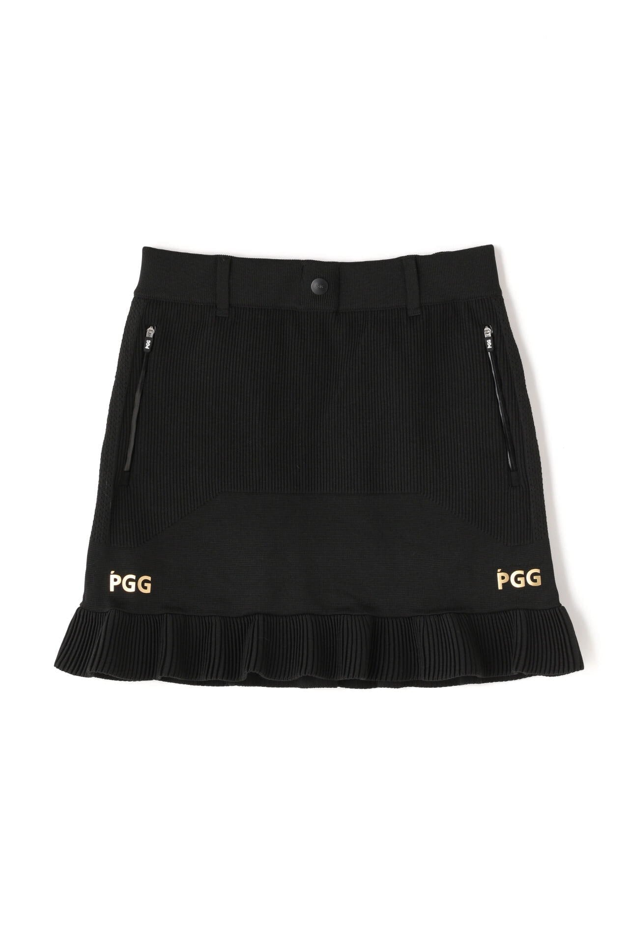 【PGG】【GSIX】ポリエステルヤーン ニットスカート (LADIES)