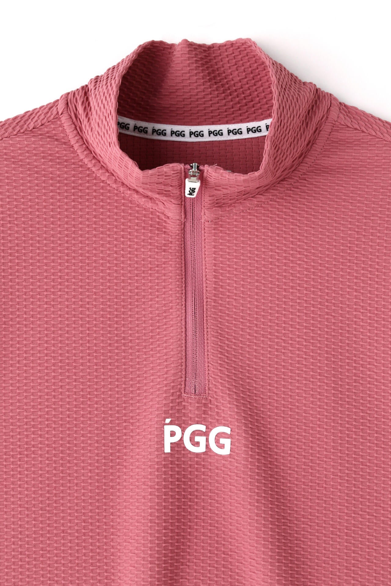 【PGG】デルタ 長袖ハーフジップカットソー (LADIES)