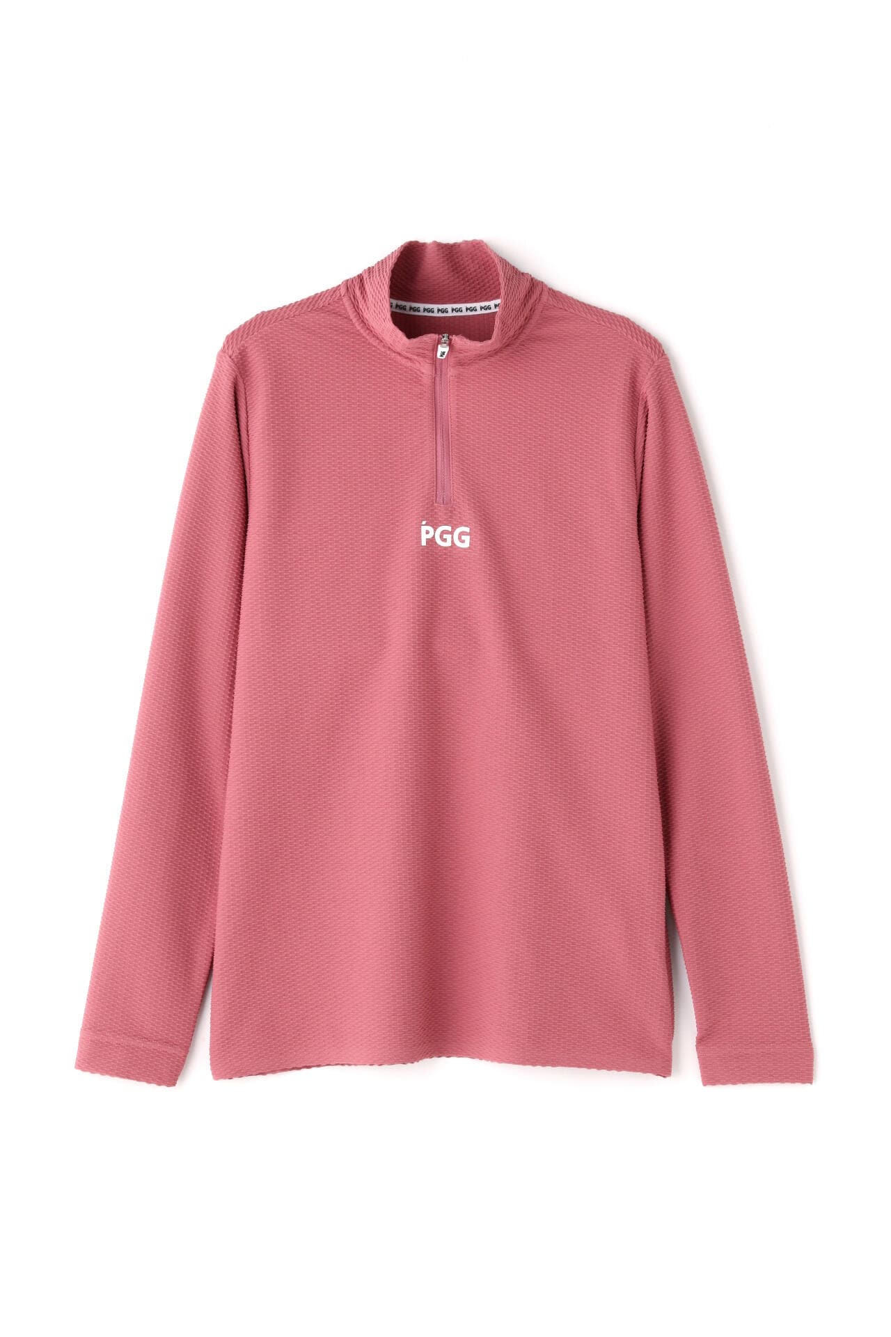 【PGG】デルタ 長袖ハーフジップカットソー (LADIES)