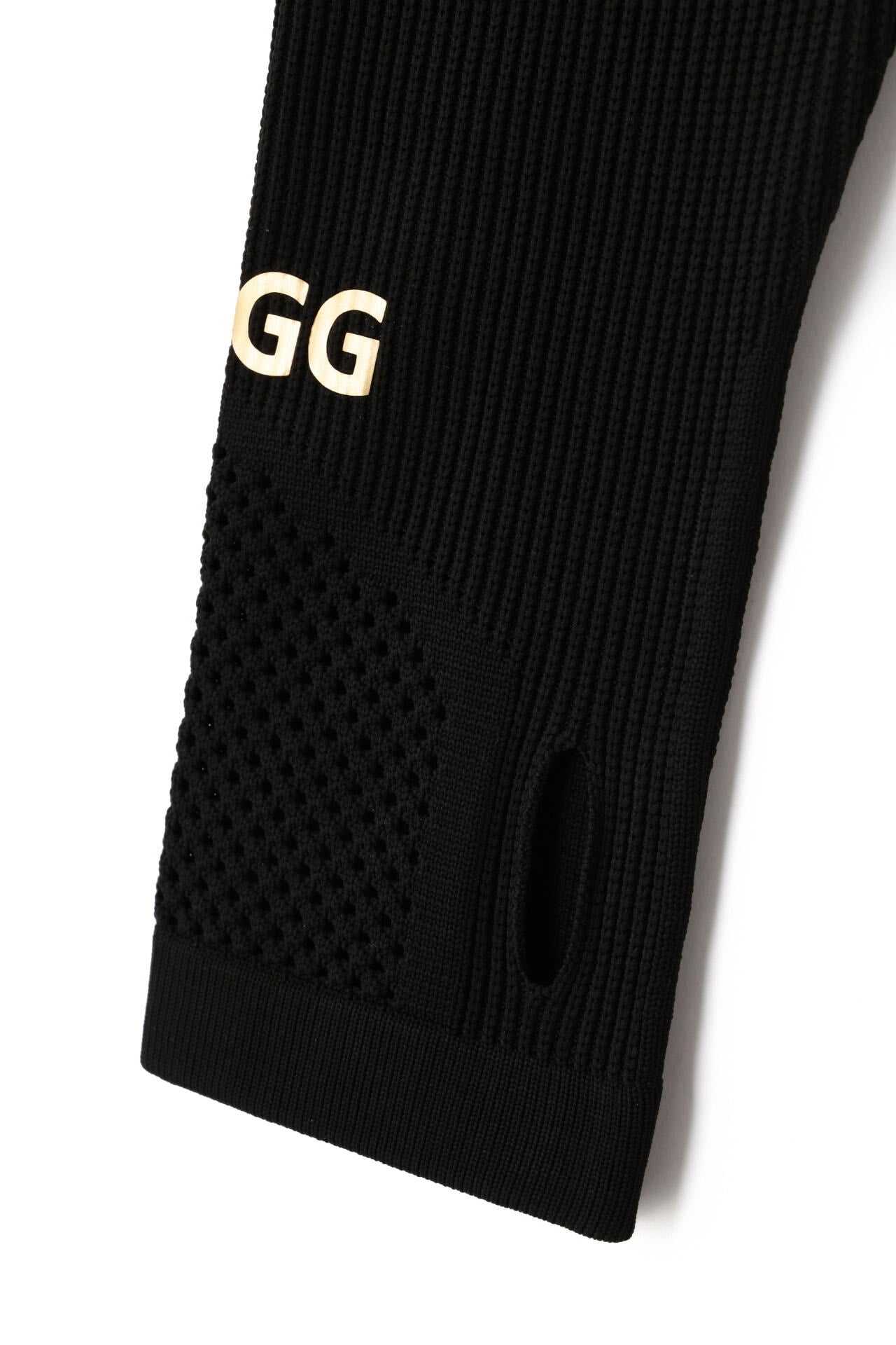 【PGG】【GSIX】ポリエステルヤーン フルジップニットフーディジャケット (LADIES)