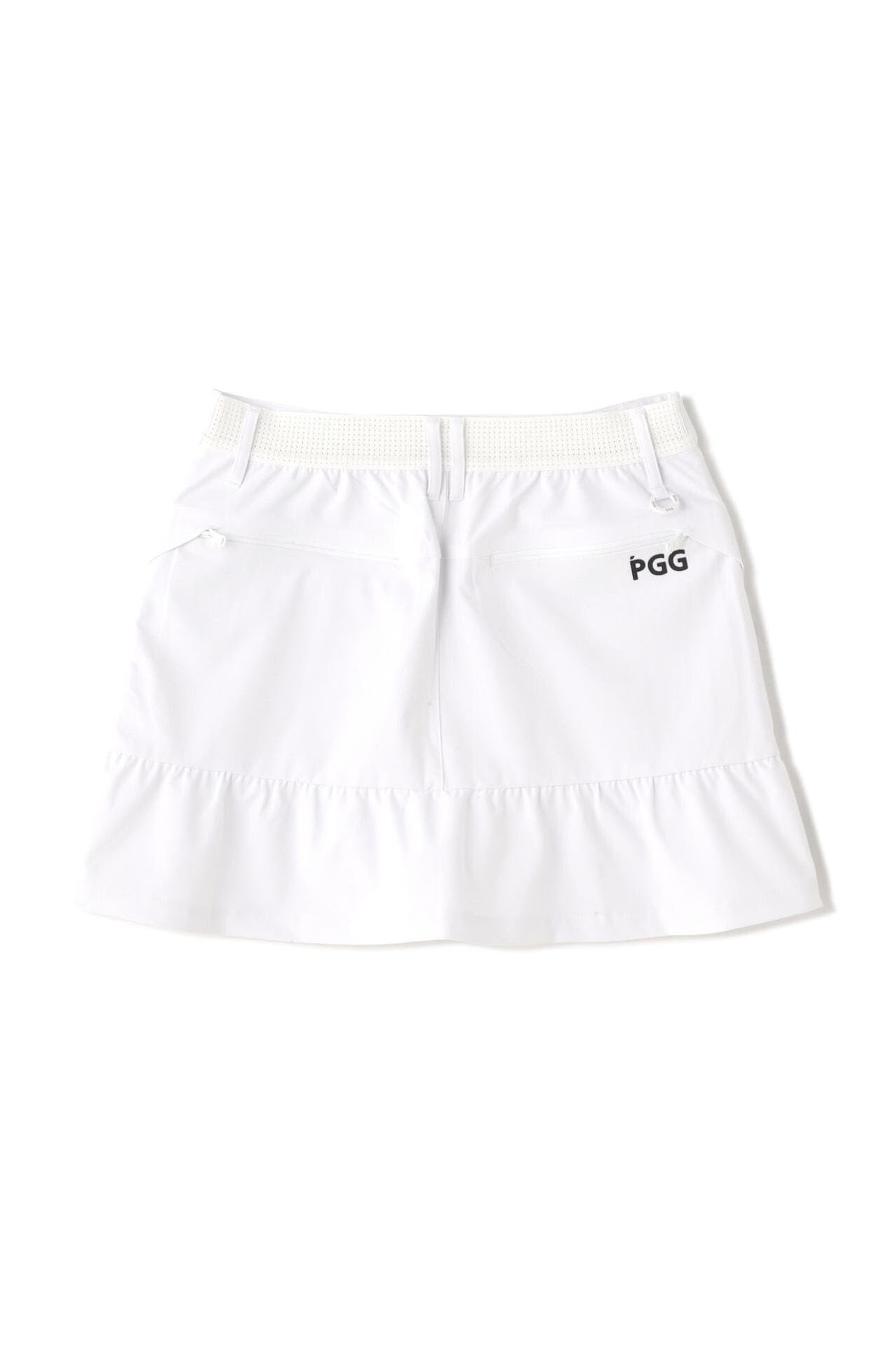 【PGG】ミニワッフル2WAYストレッチ スカート (LADIES)