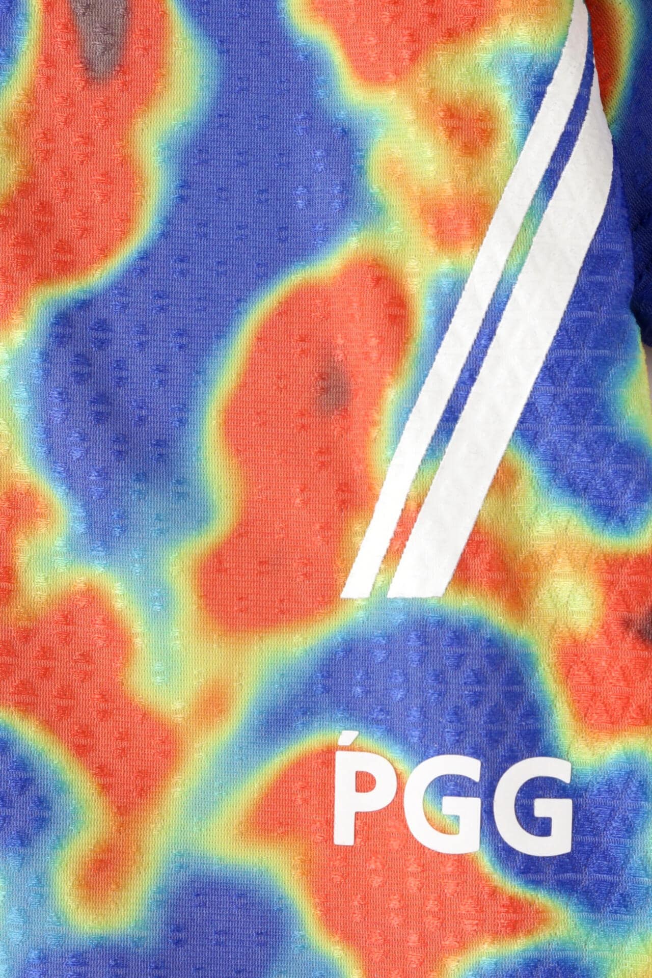 【PGG】【GSIX】トリコットジャガード ナイロンストレッチ半袖ポロシャツ <サーモグラフィ> (LADIES)