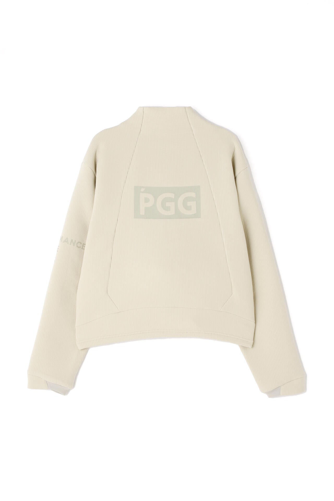 【PGG】ポリエステルダンボール フルジップモックネックブルゾン (LADIES)