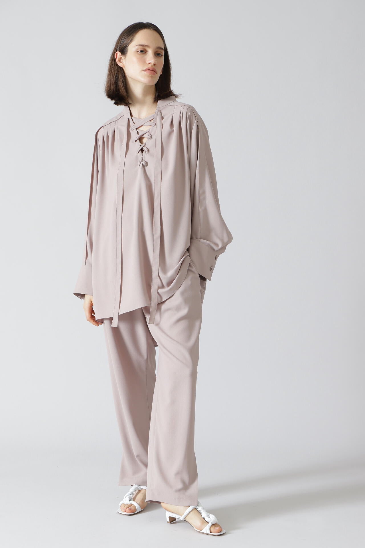 【WEB限定 34サイズ展開】ライトクールツイルパンツ
