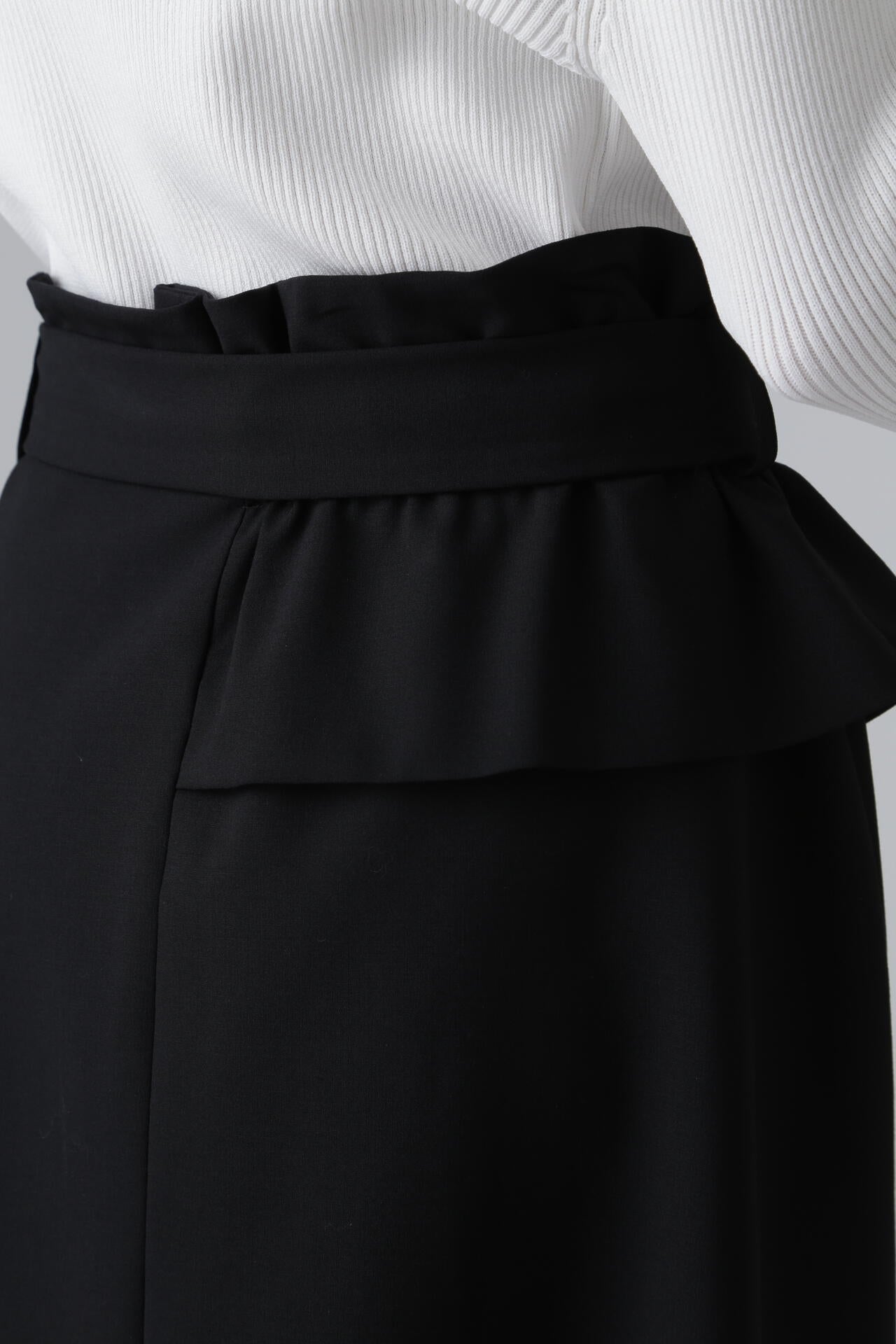 <BLACK LABEL> ドライタッチウールスカート