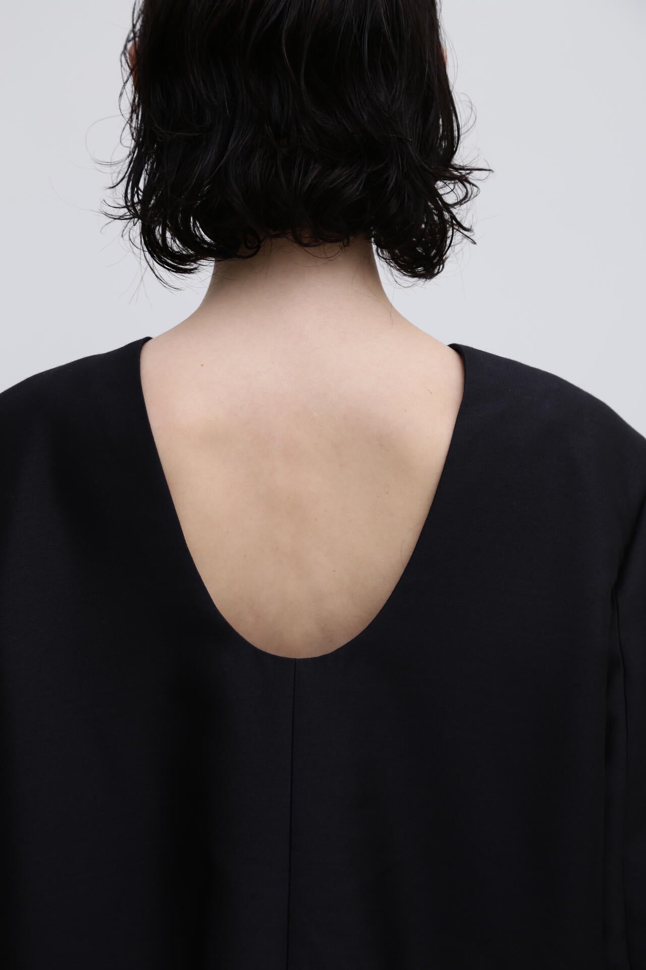 <UNiPH>シルクウールツイルブラウス