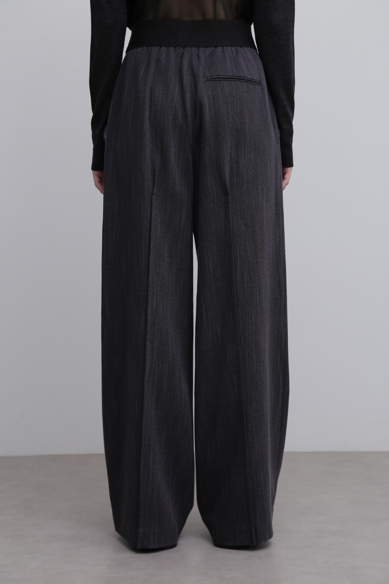 <UNiPH>ツィーディヘリンボーンパンツ