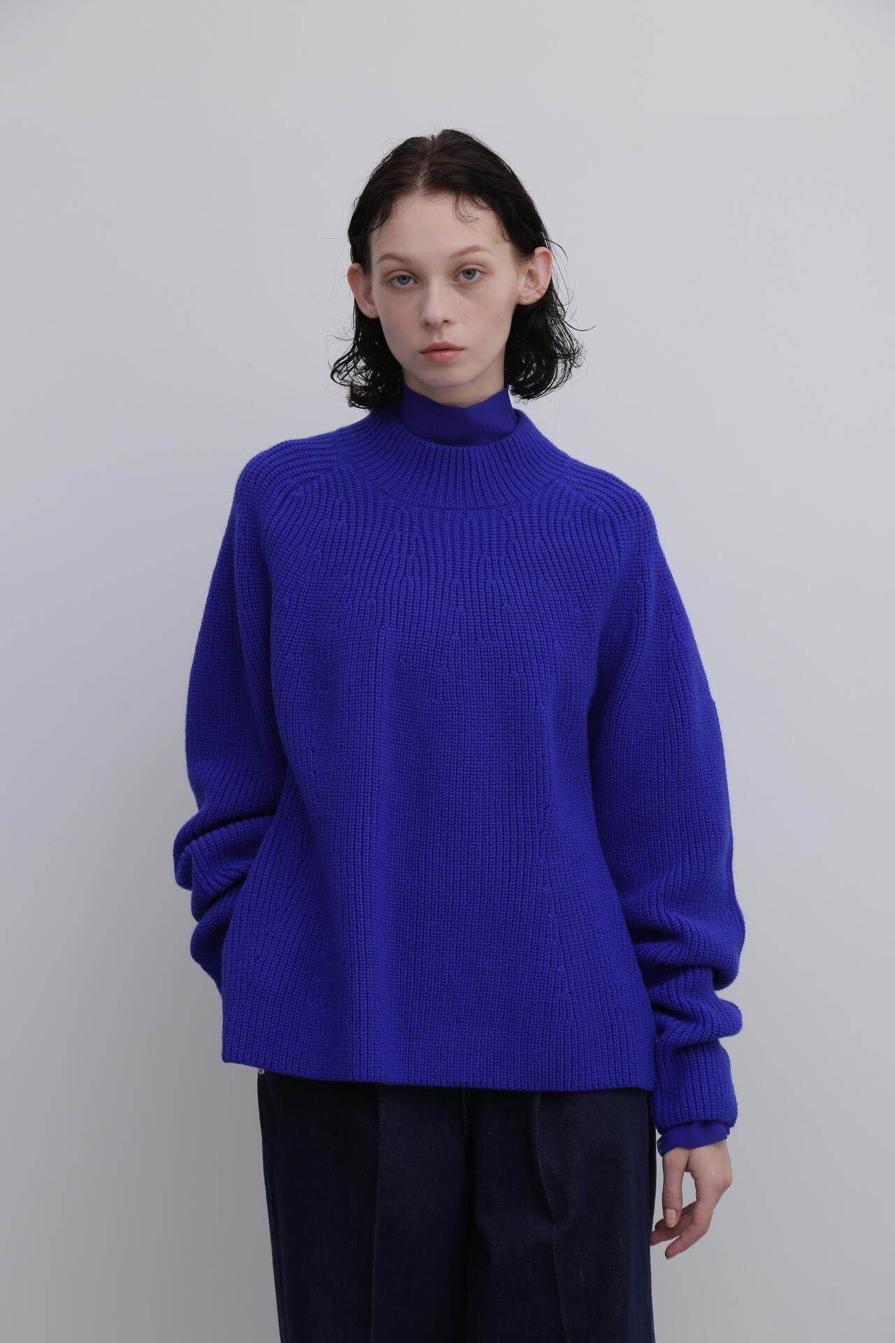 <UNiPH>ウールカシミヤハイネックニット