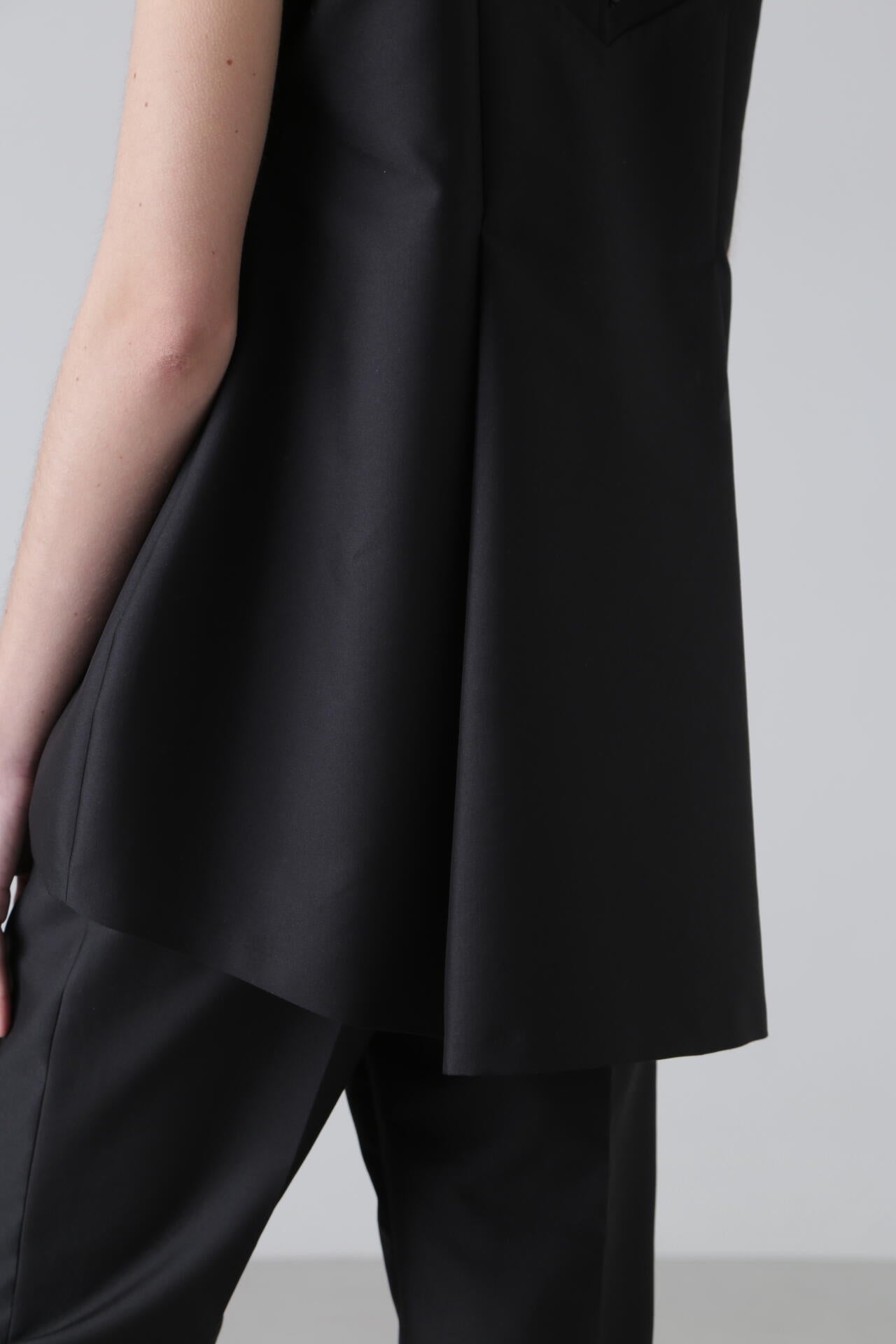 <BLACK LABEL> ハイデンシティダブルクロスブラウス