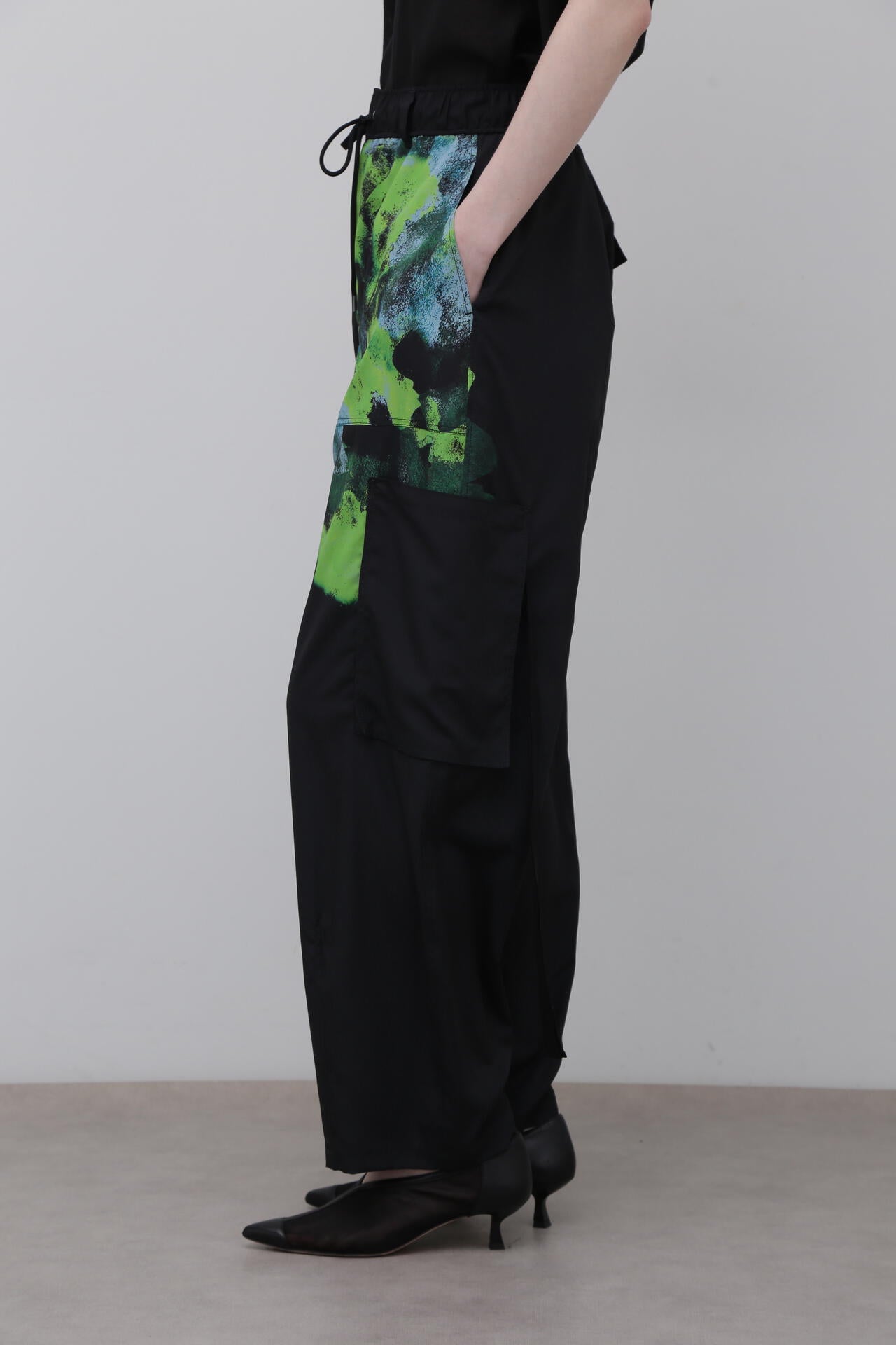 <UNiPH>ビオトーププリントパンツ