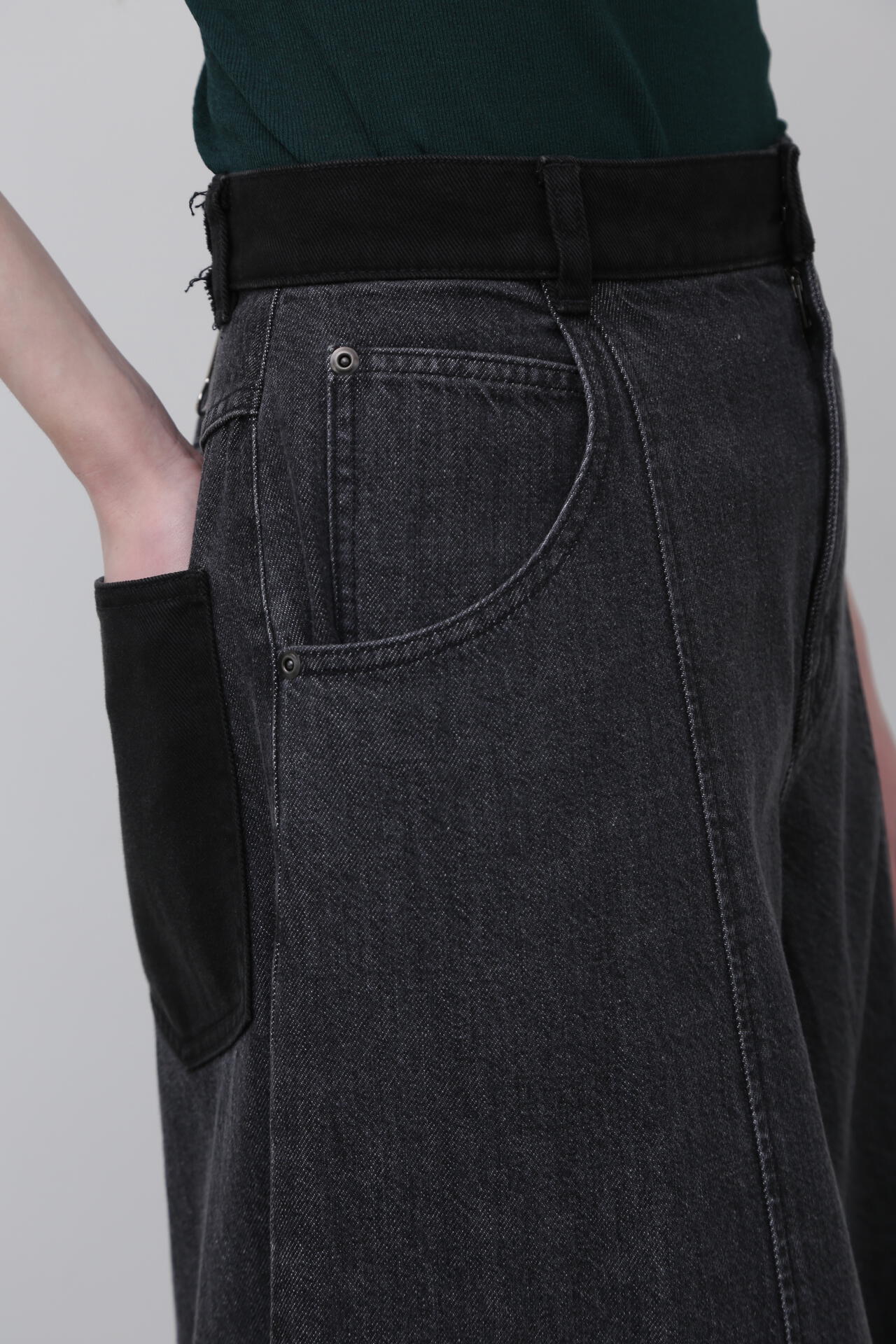 <UNiPH>ハイブリーチデニムパンツ
